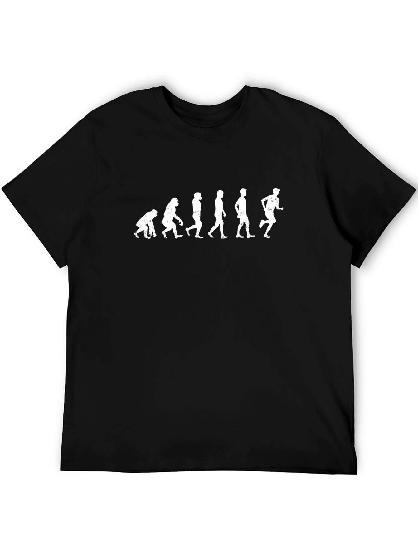 Evolution of a Runner T-Shirt - Black