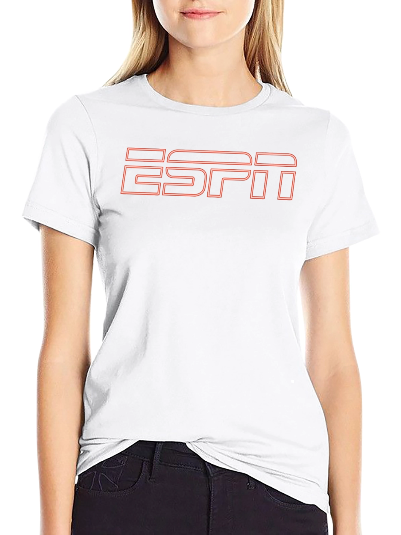 ESPN Retro Logo Black T-Shirt