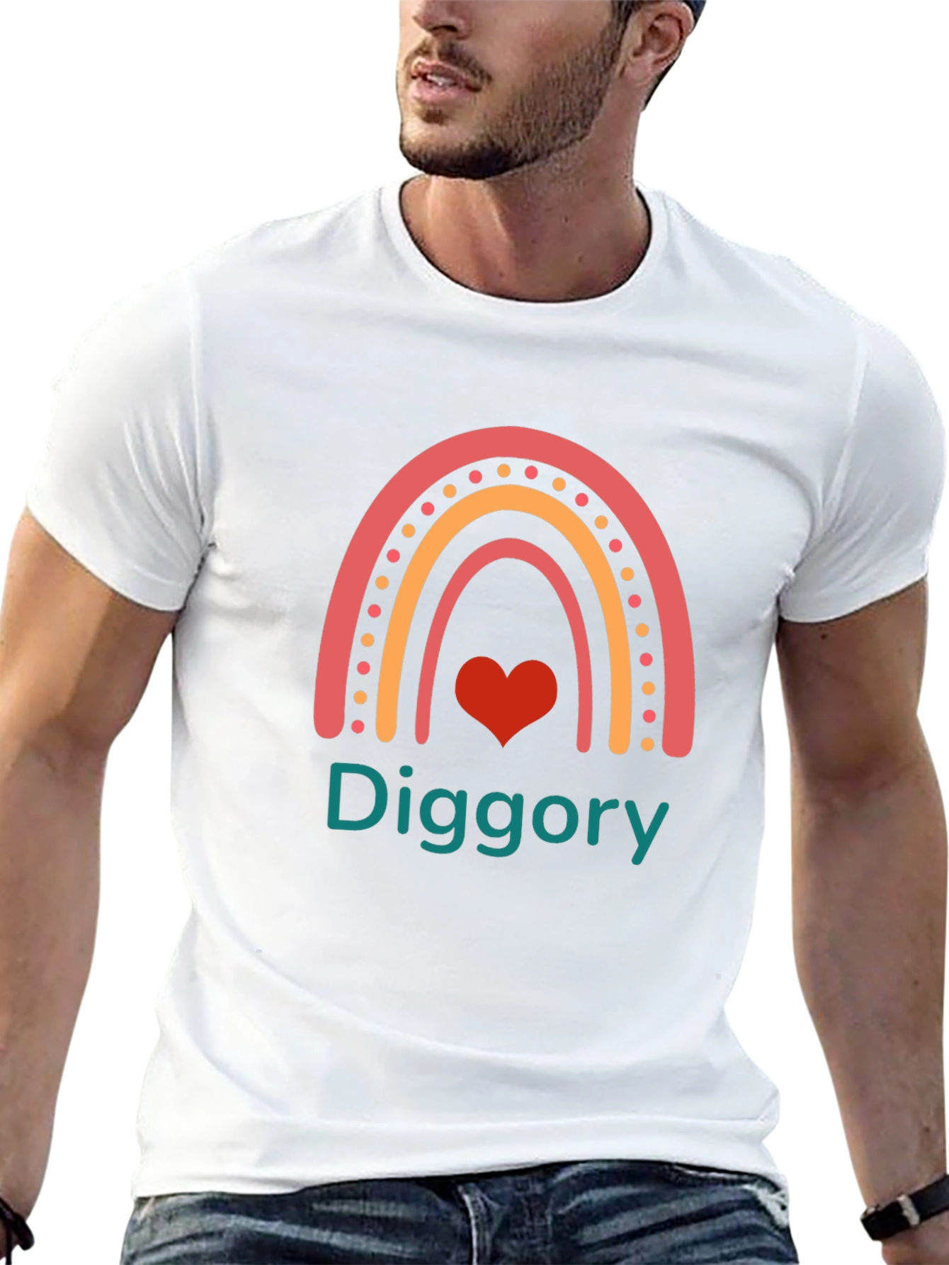 Rainbow Diggory T-Shirt |  Cute Novelty Tee