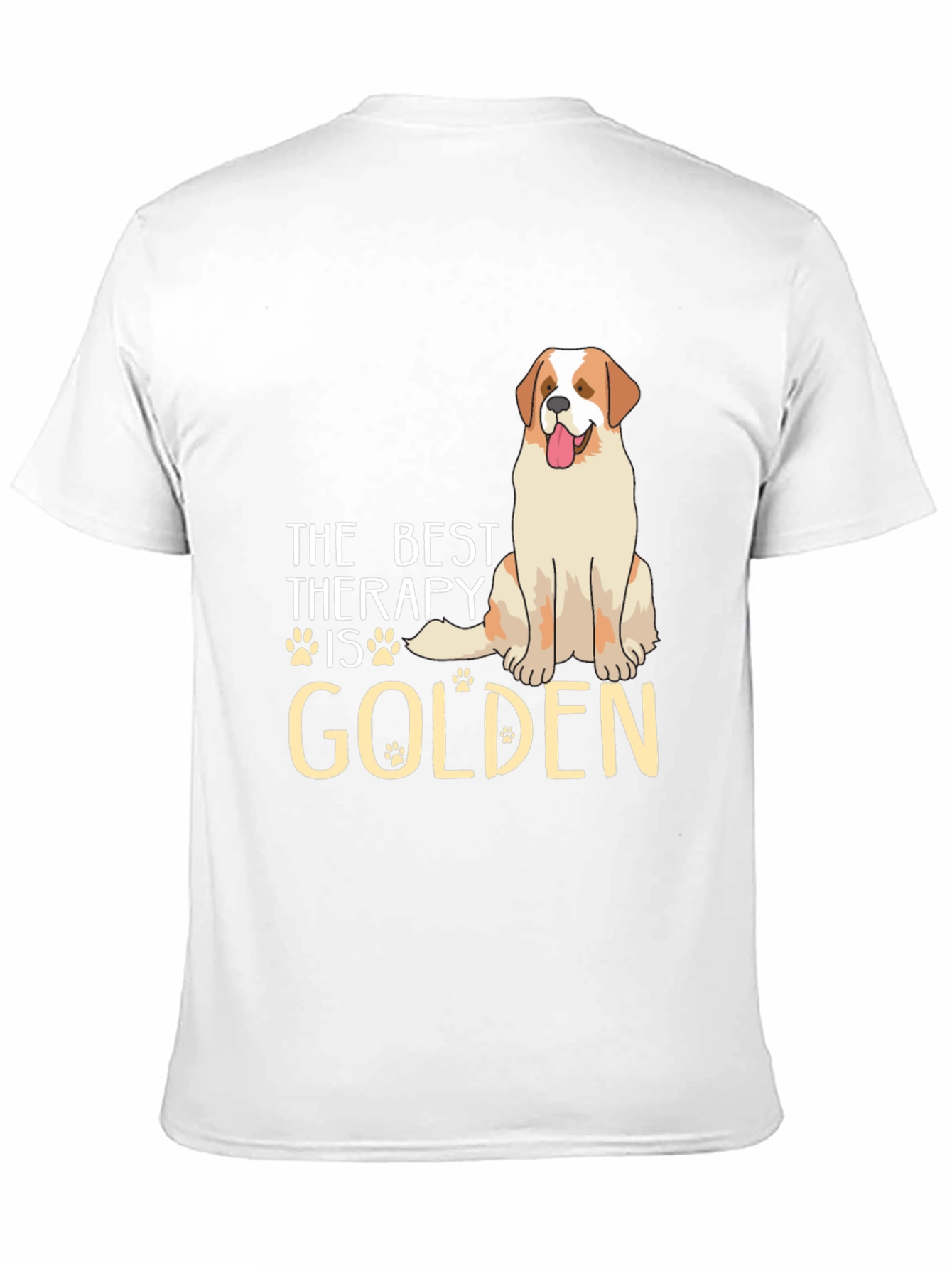 Golden Therapy T-Shirt - Dog Lover Apparel