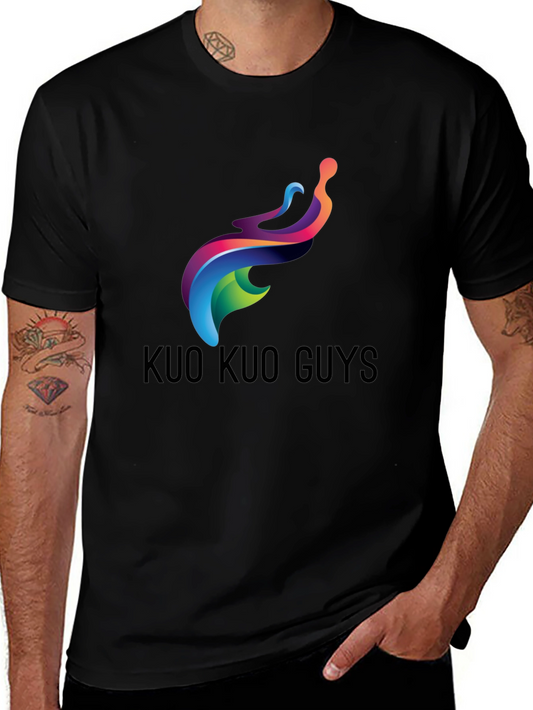 Colorful Splash Graphic Tee - Kuu Kuu Guys