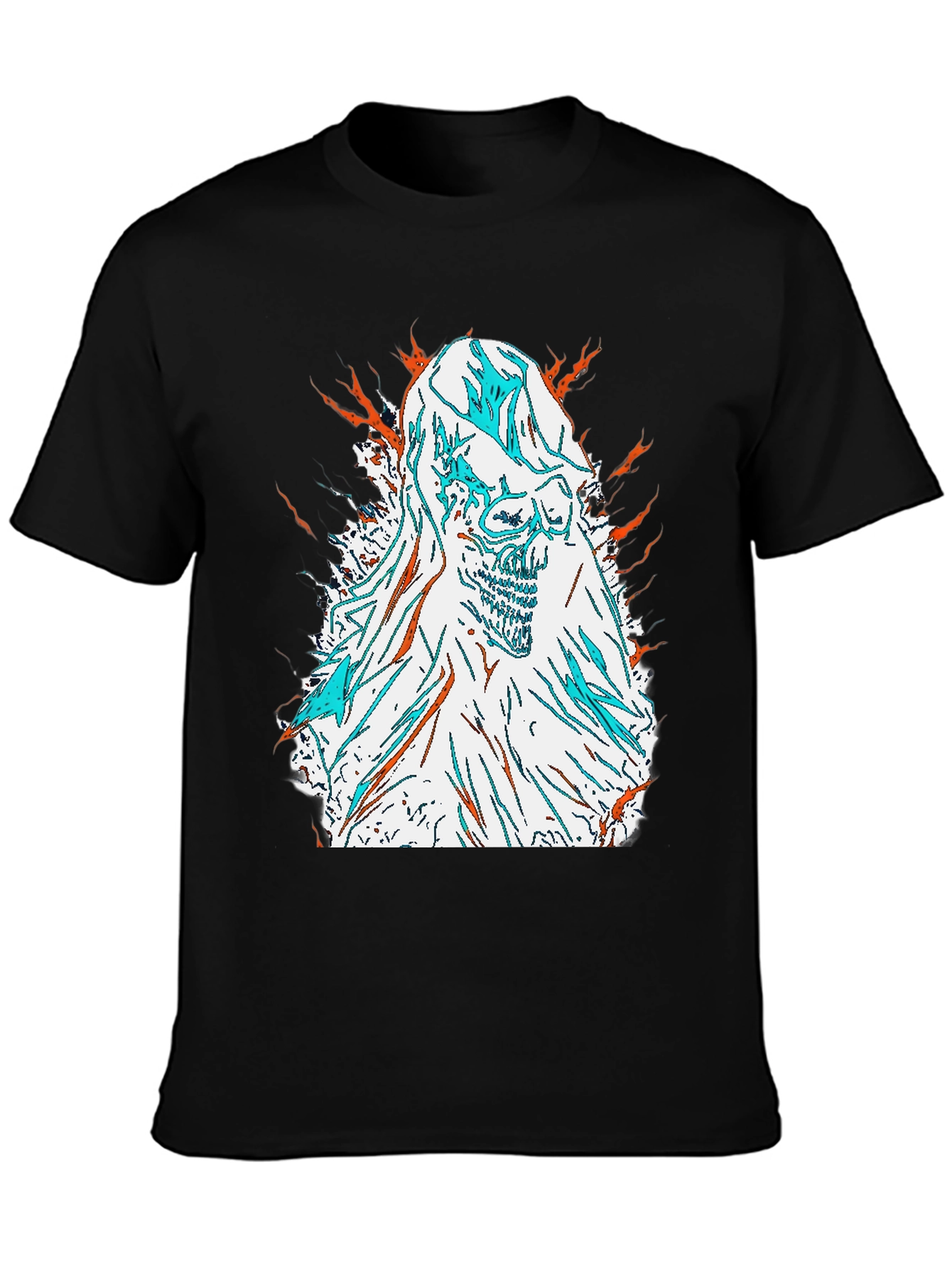 Skull Graphic Tee - Edgy Style
