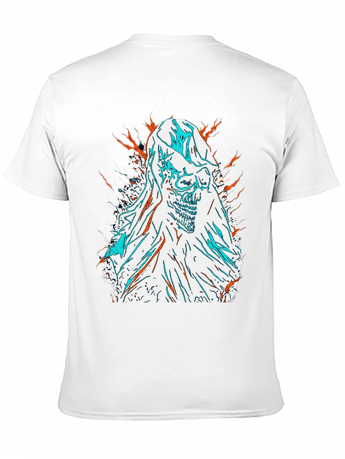 Skull Graphic Tee - Edgy Style