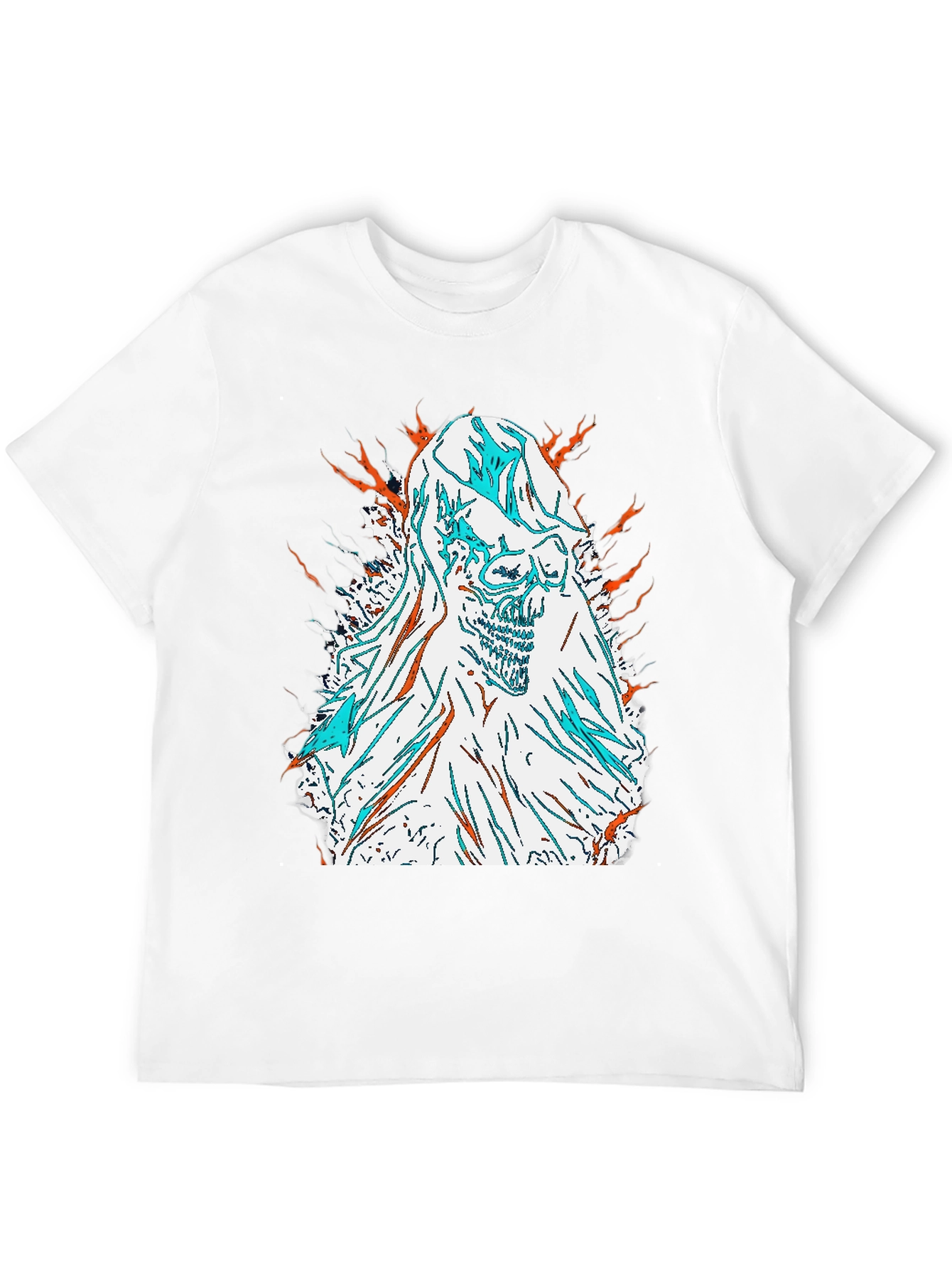 Skull Graphic Tee - Edgy Style