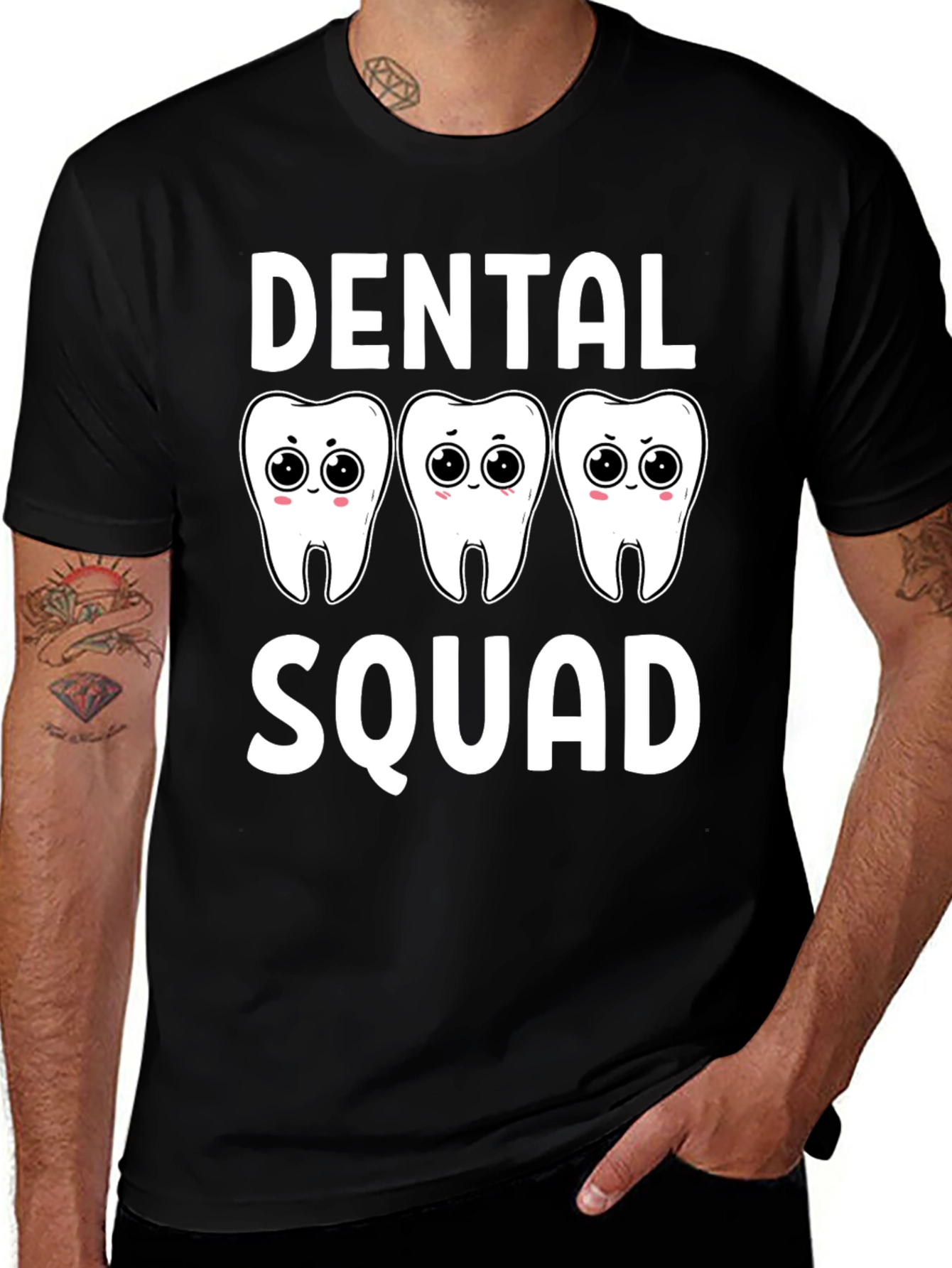 Dental Squad T-Shirt Cute Tooth Tee