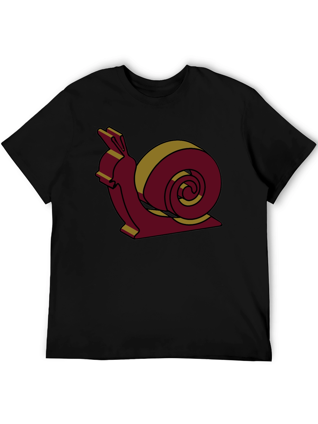 Snail Graphic Tee - Unique Design Comfortable Fit