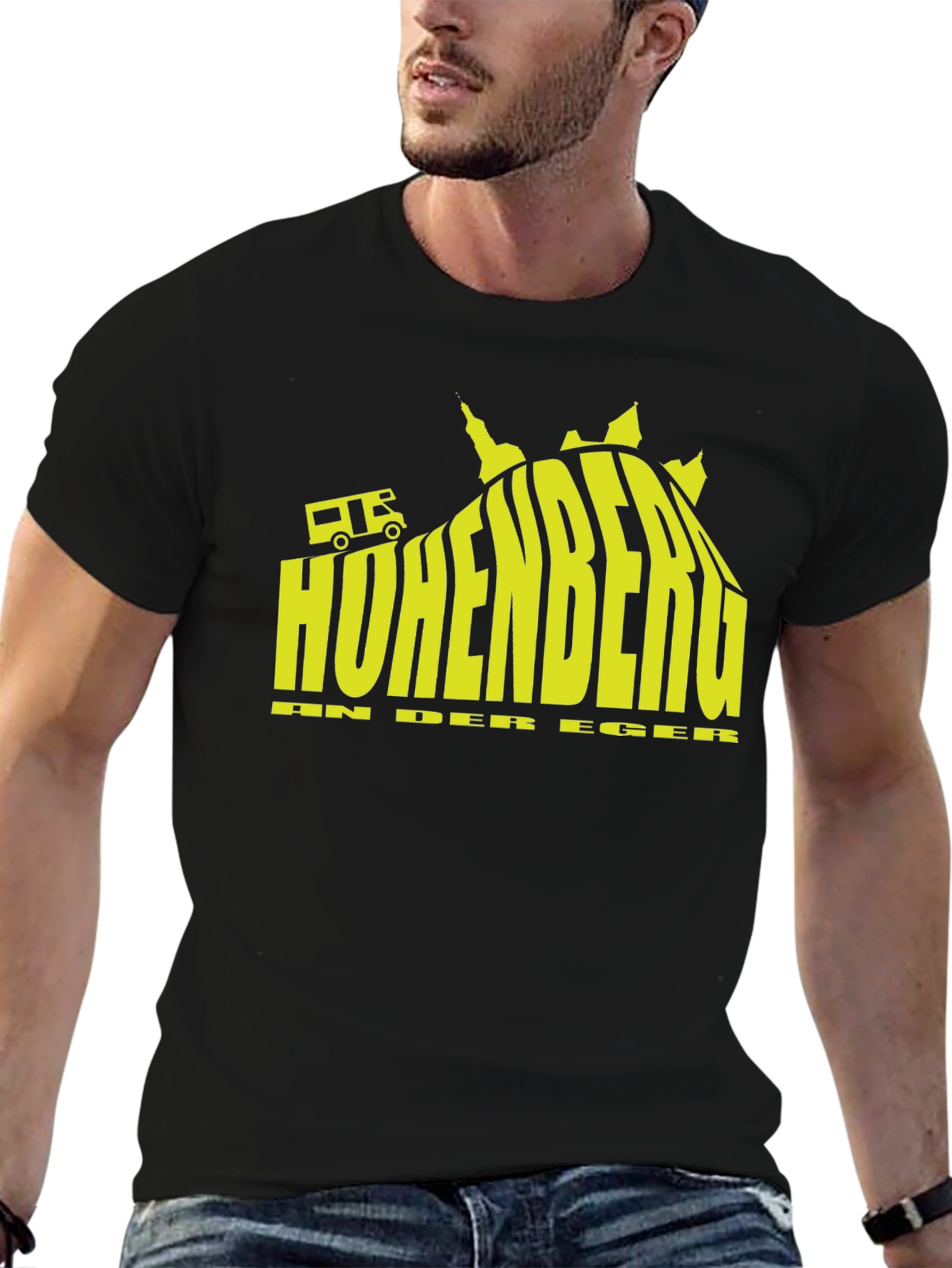 Hohenberg Camper Van Tee - Black