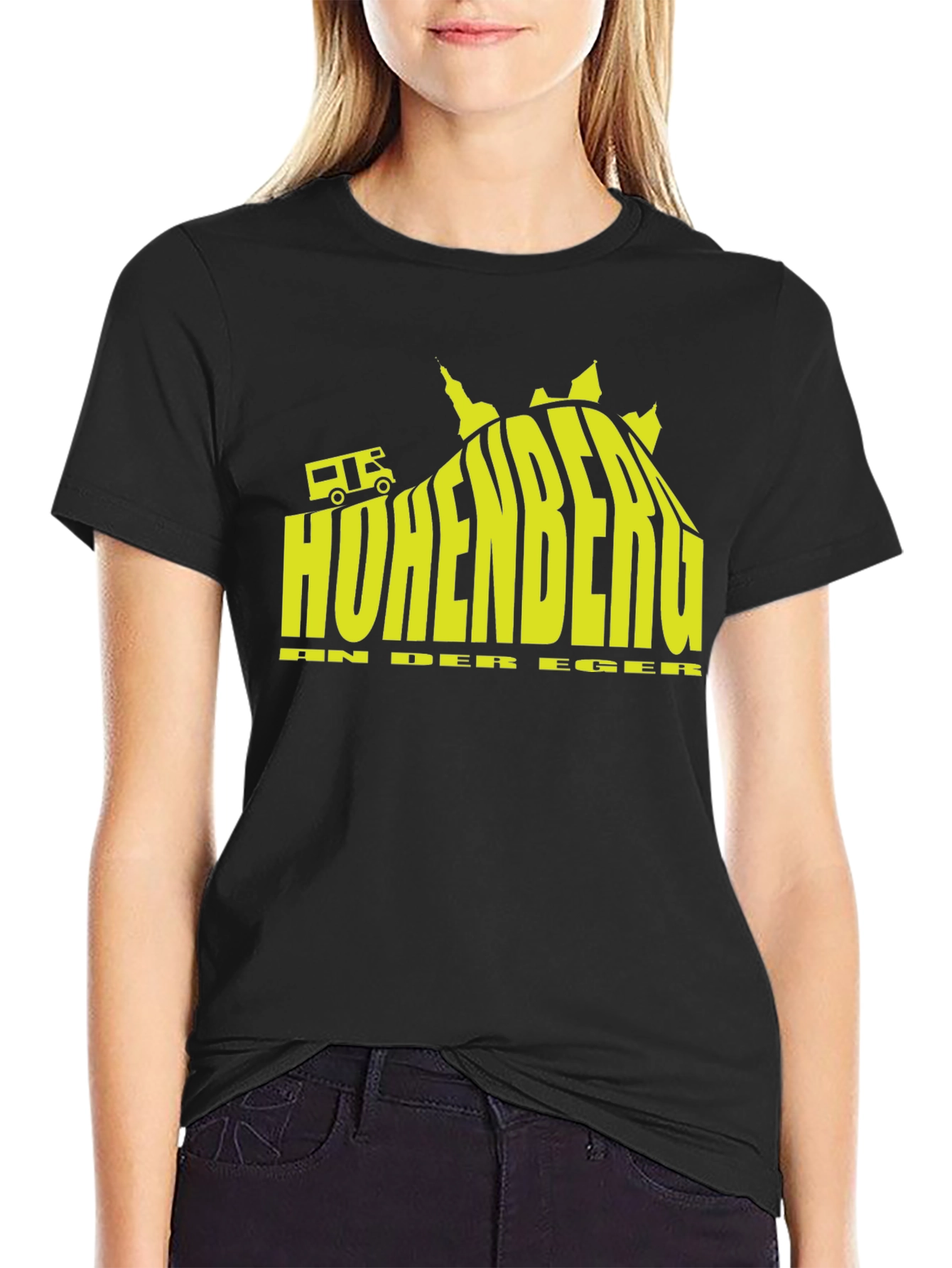 Hohenberg Camper Van Tee - Black