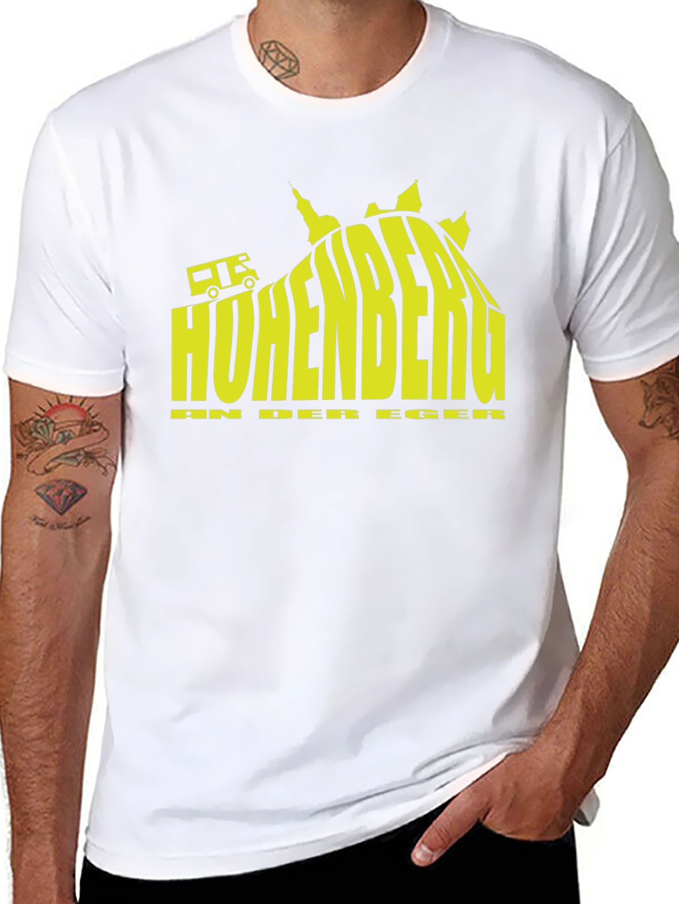 Hohenberg Camper Van Tee - Black
