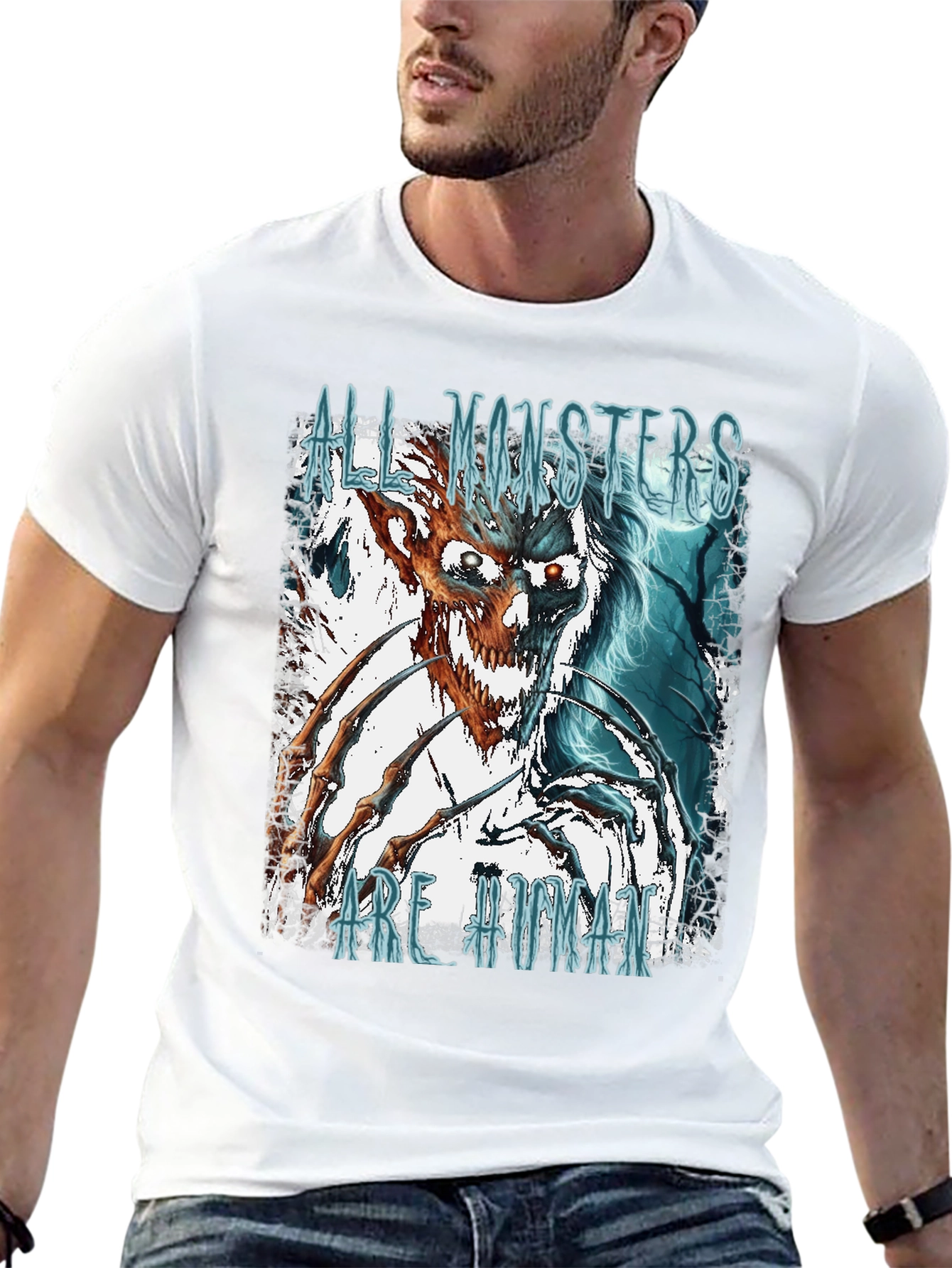 All Monsters Are Human Graphic Tee