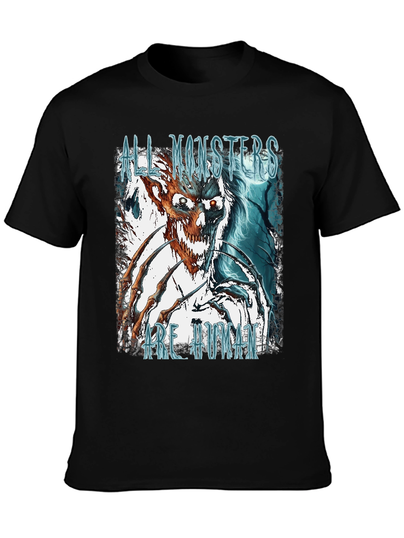 All Monsters Are Human Graphic Tee