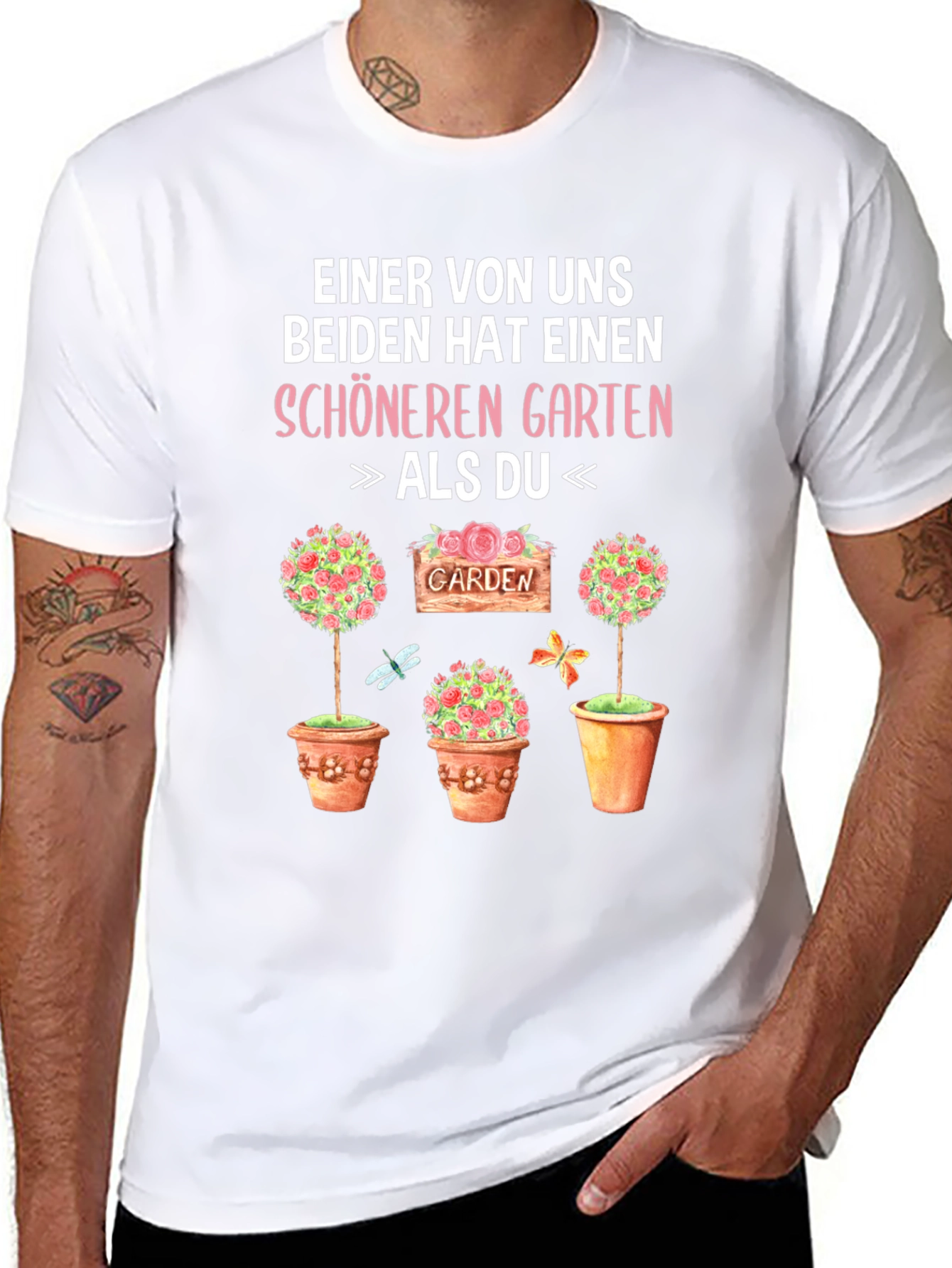 Funny Gardener T-Shirt - Better Garden Than You!
