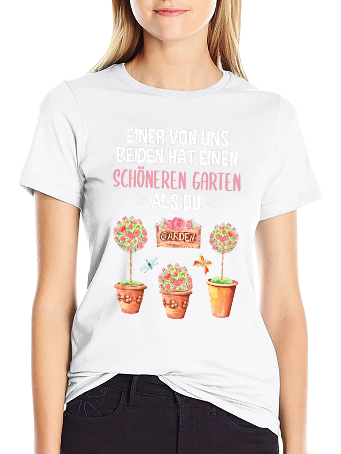 Funny Gardener T-Shirt - Better Garden Than You!