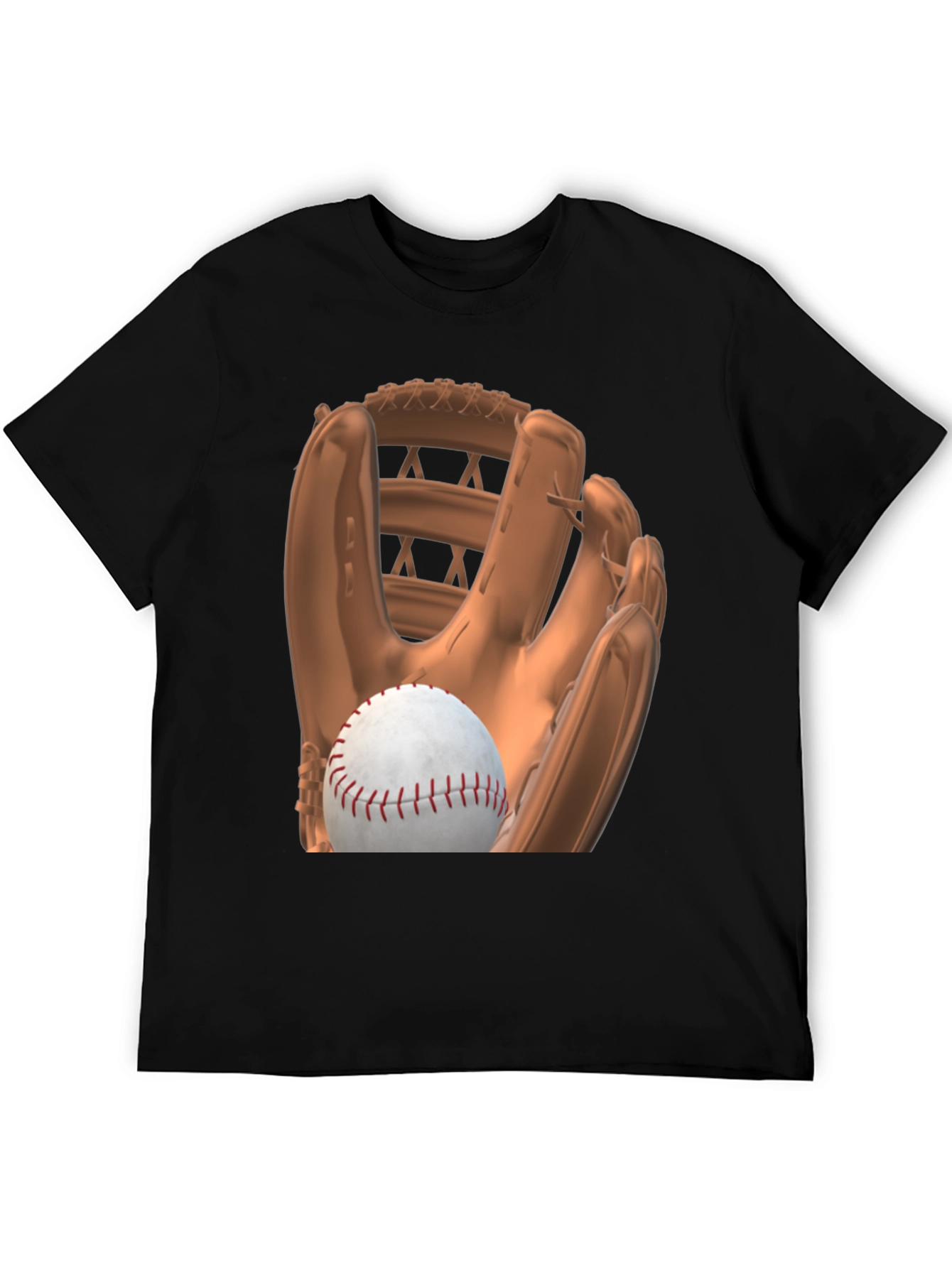 Baseball Glove and Ball Graphic Tee