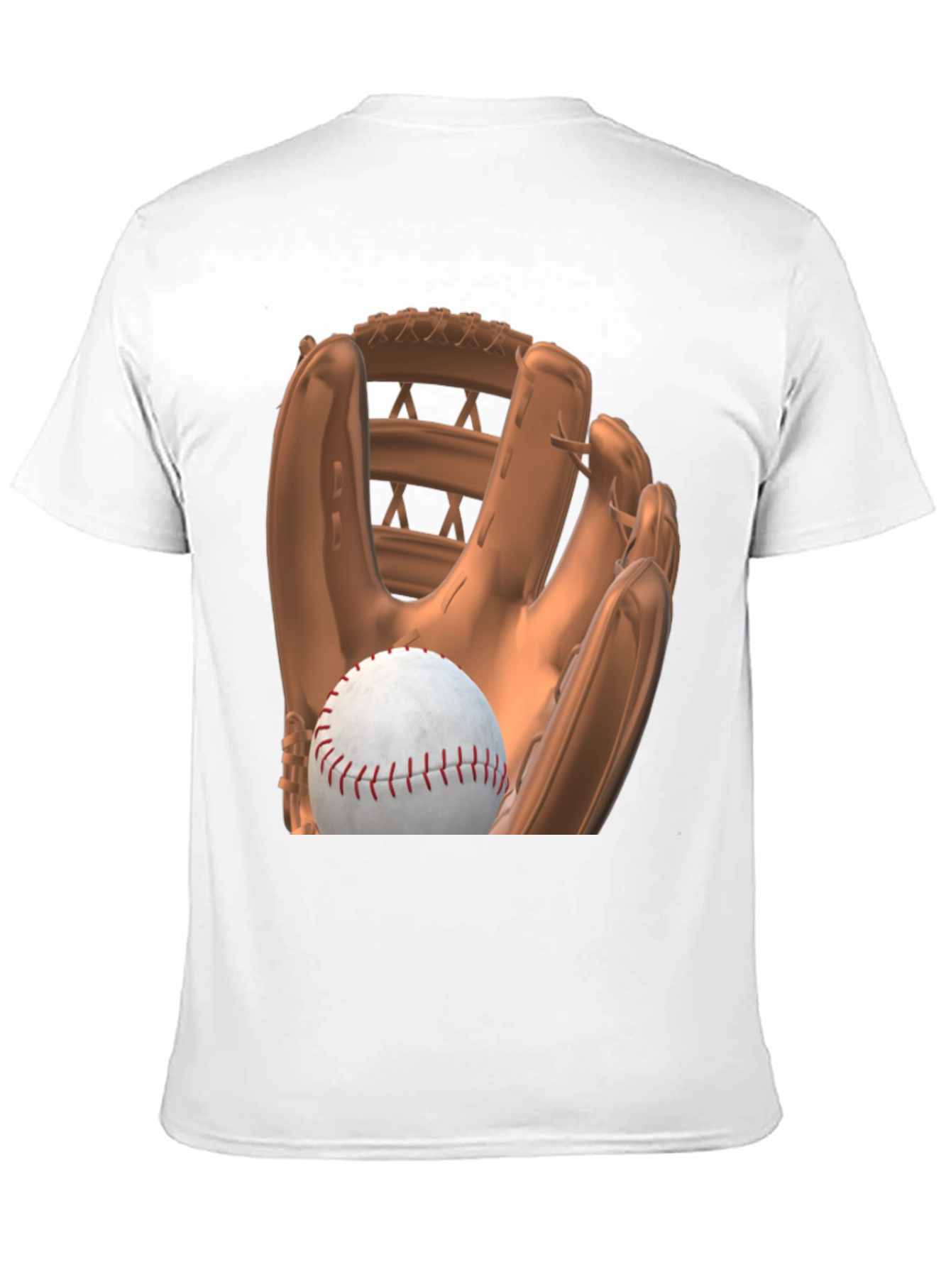 Baseball Glove and Ball Graphic Tee