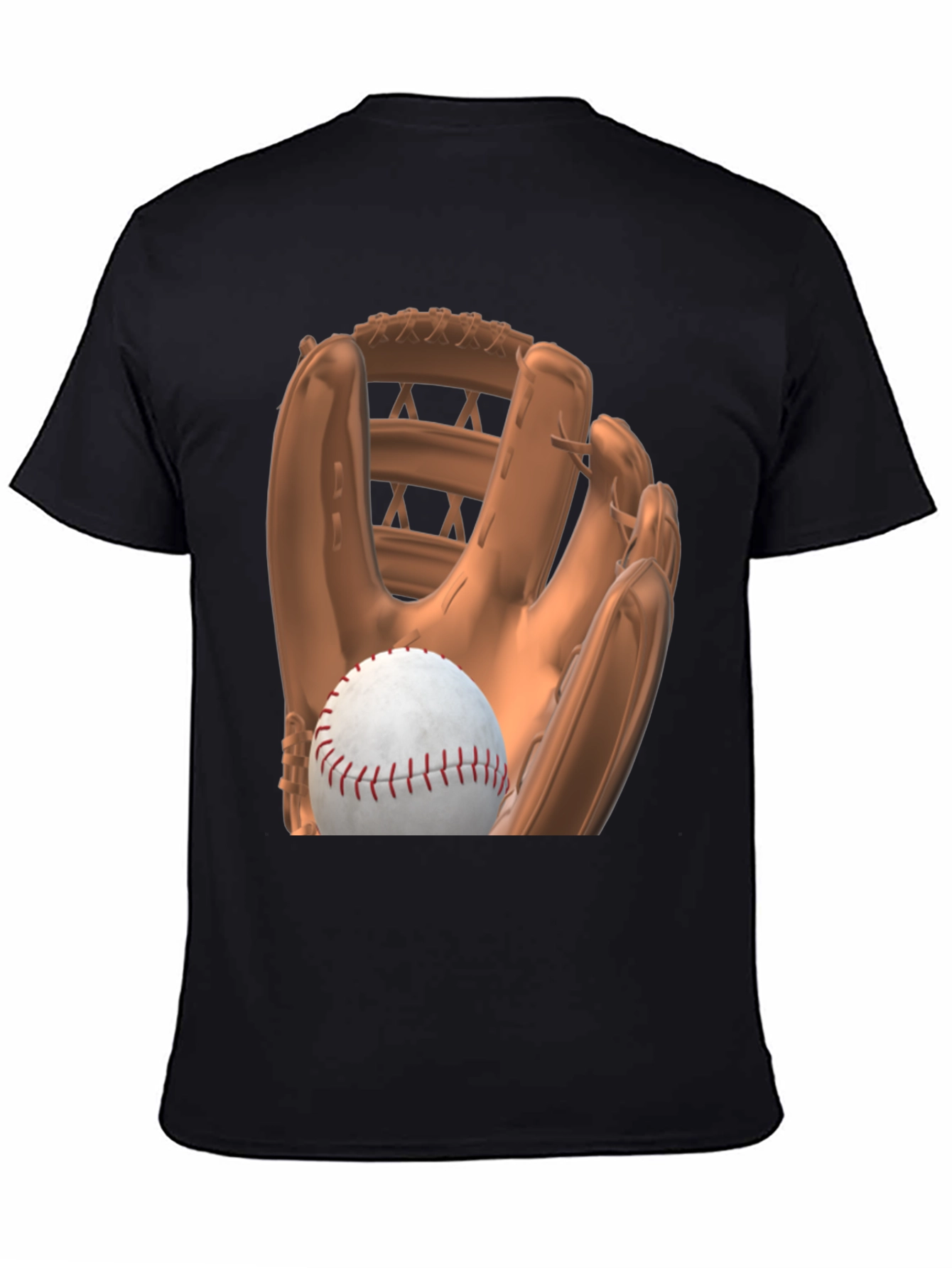Baseball Glove and Ball Graphic Tee