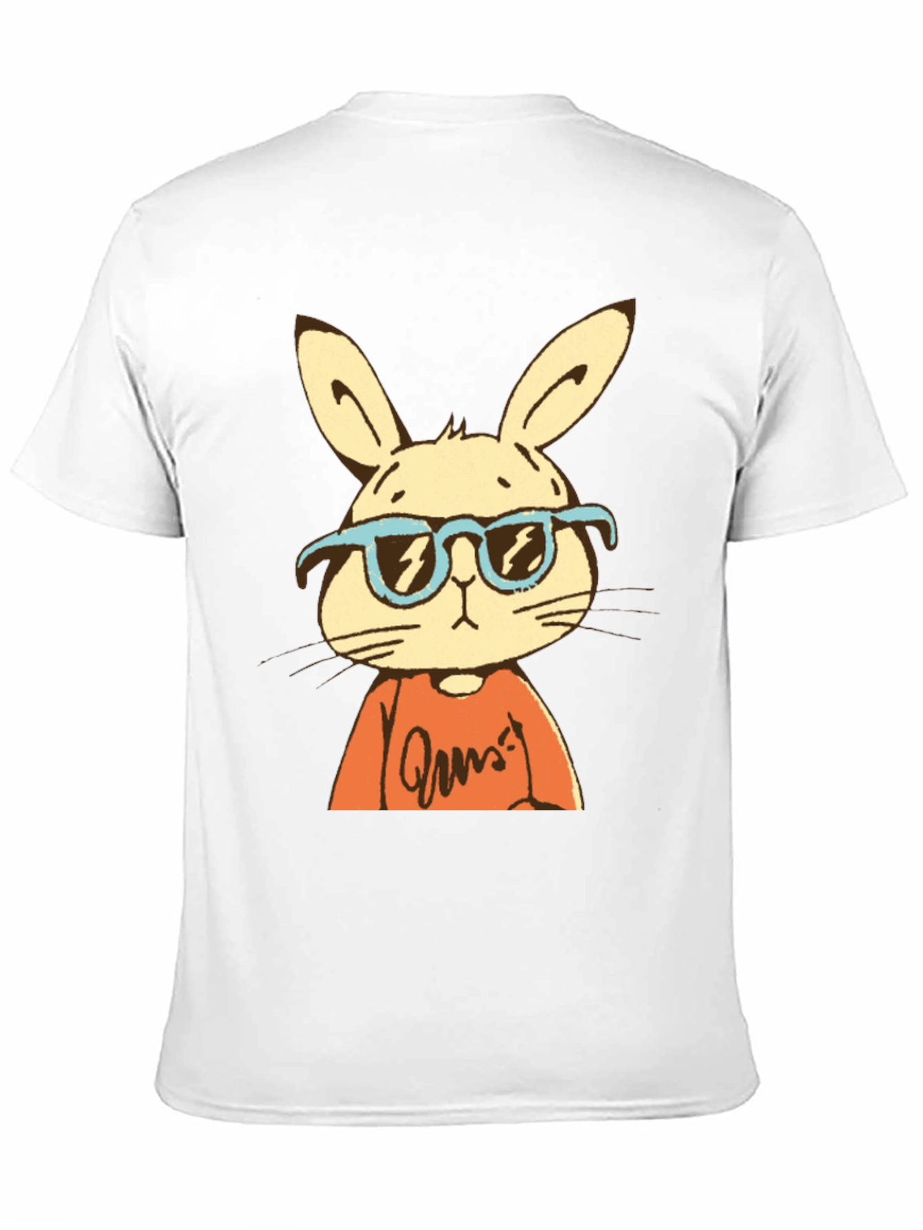 Cool Rabbit Graphic Tee - Casual Style