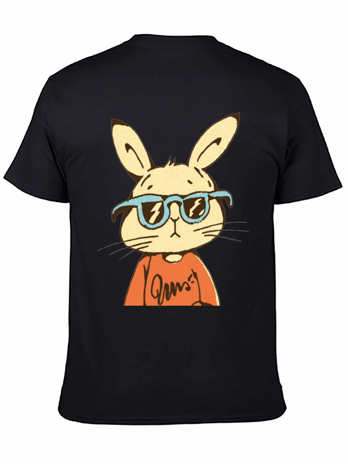 Cool Rabbit Graphic Tee - Casual Style