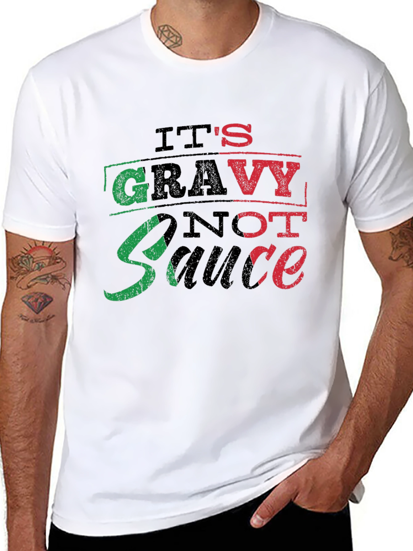 Its Gravy Not Sauce Funny Foodie T-Shirt