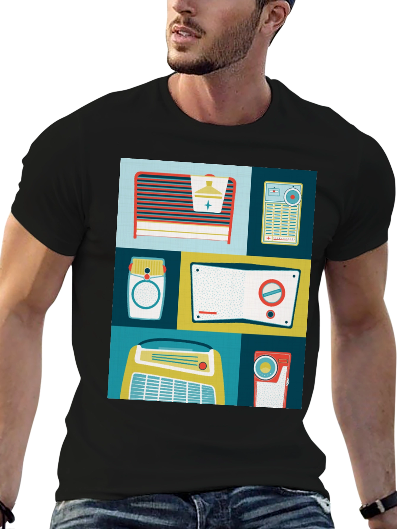 Retro Gadget Graphic Tee