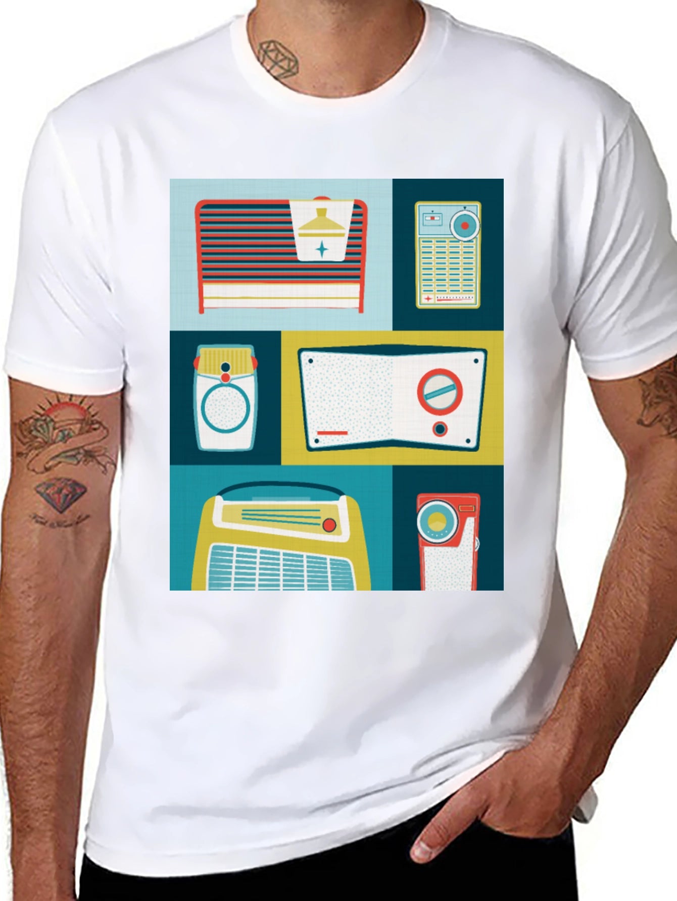 Retro Gadget Graphic Tee