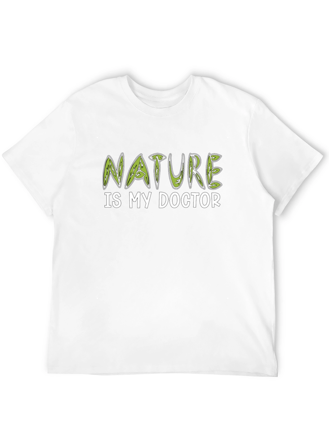 Nature Is My Doctor T-Shirt -  Unique Design