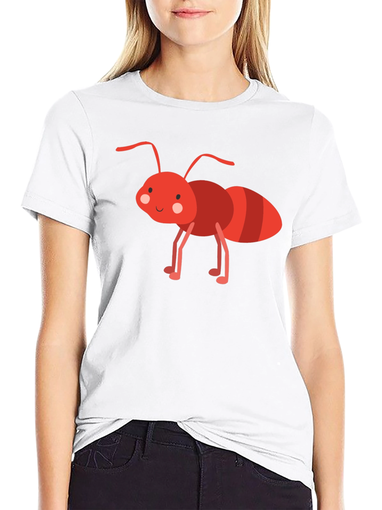 Ant Cartoon Graphic T-Shirt