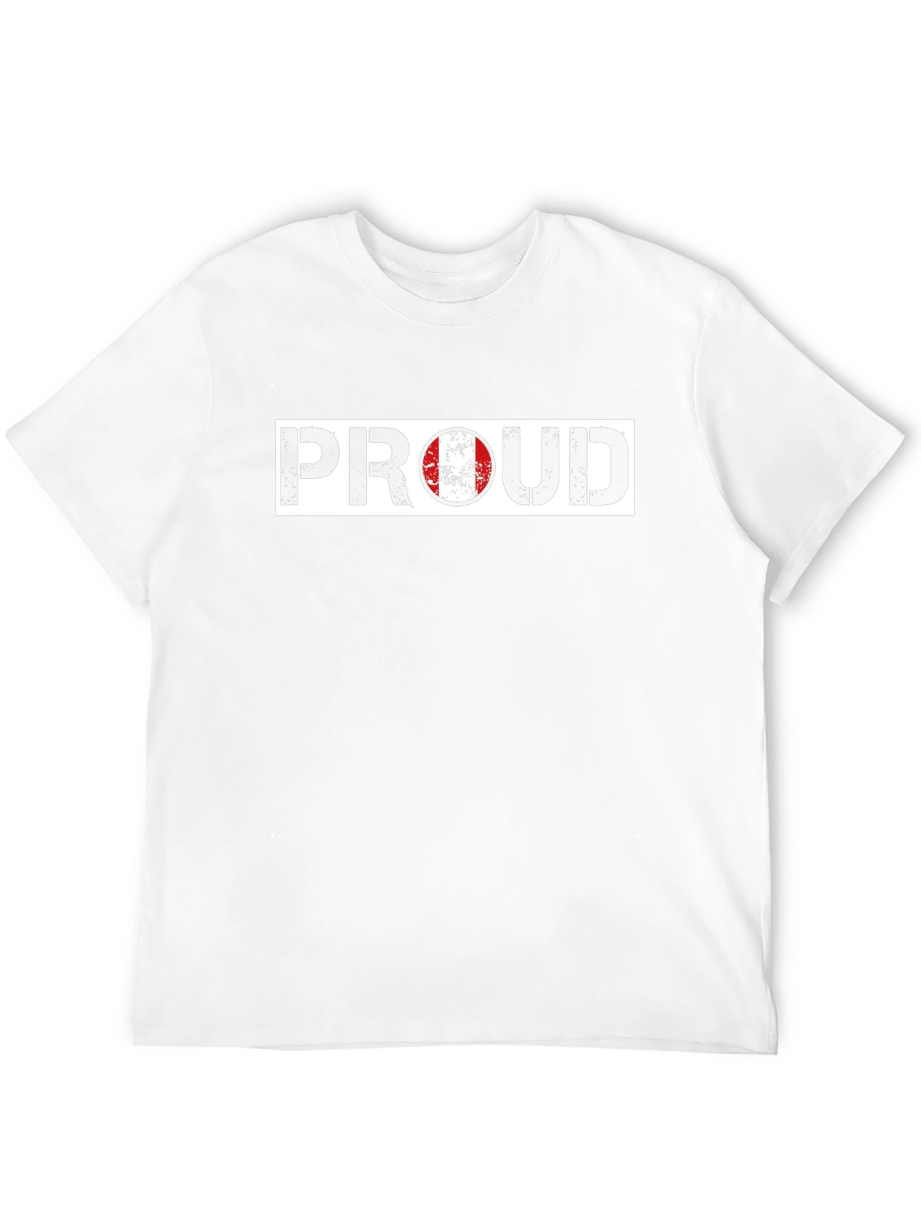 Proud Peru Flag Graphic T-Shirt