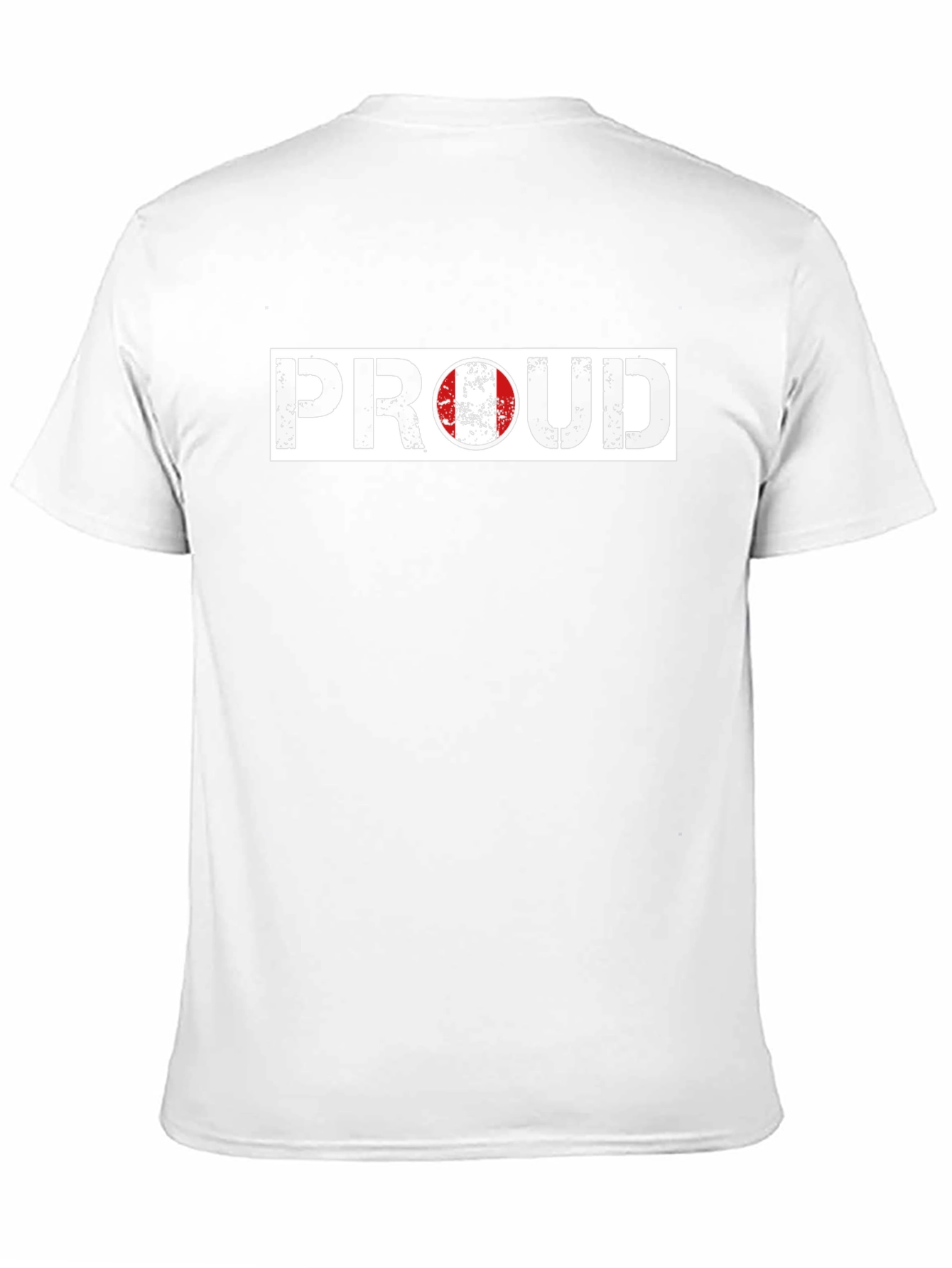 Proud Peru Flag Graphic T-Shirt