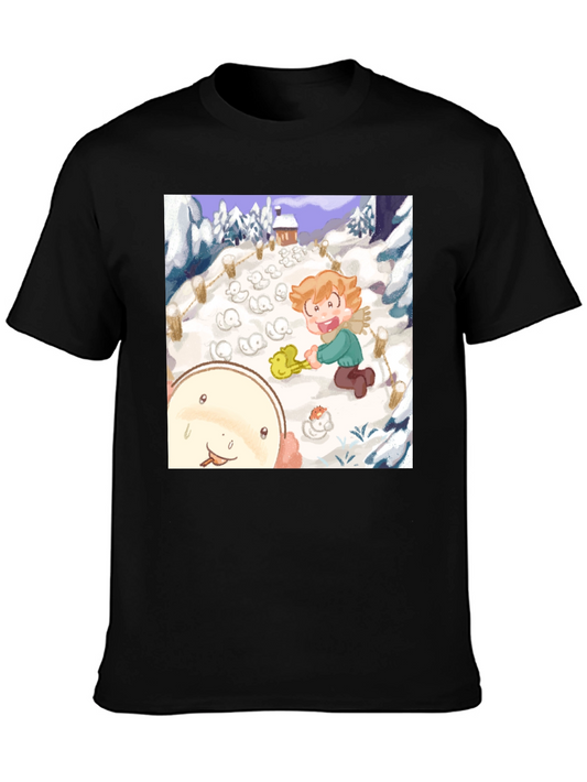 Winter Ducks Graphic Tee
