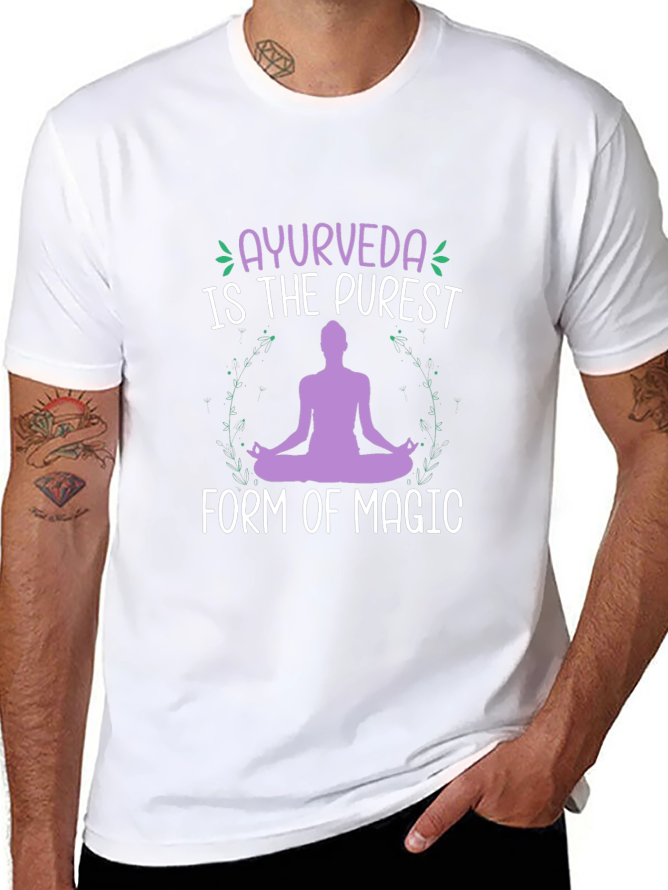 Ayurveda Magic T-Shirt - Purest Form Yogi Tee