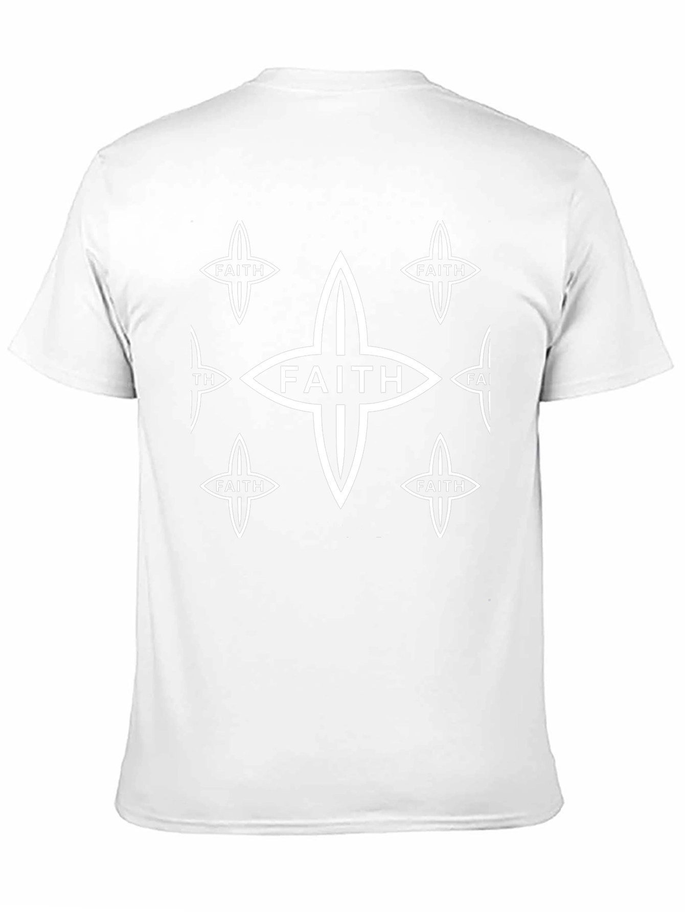 Faith Graphic Tee - Black Religious Shirt
