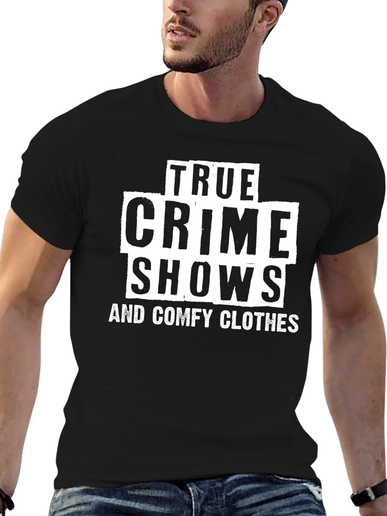 True Crime Shows and Comfy Clothes T-Shirt