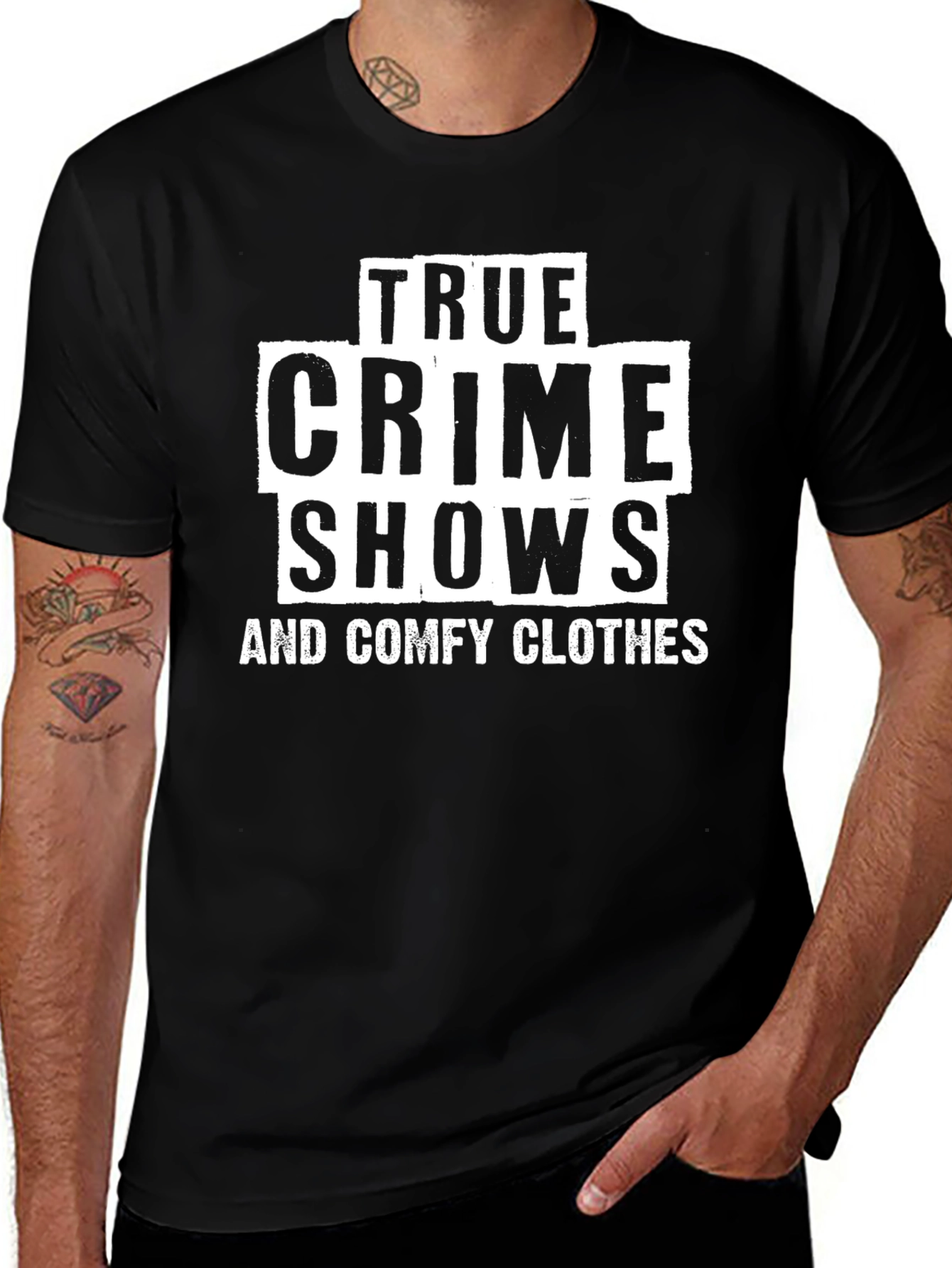 True Crime Shows and Comfy Clothes T-Shirt