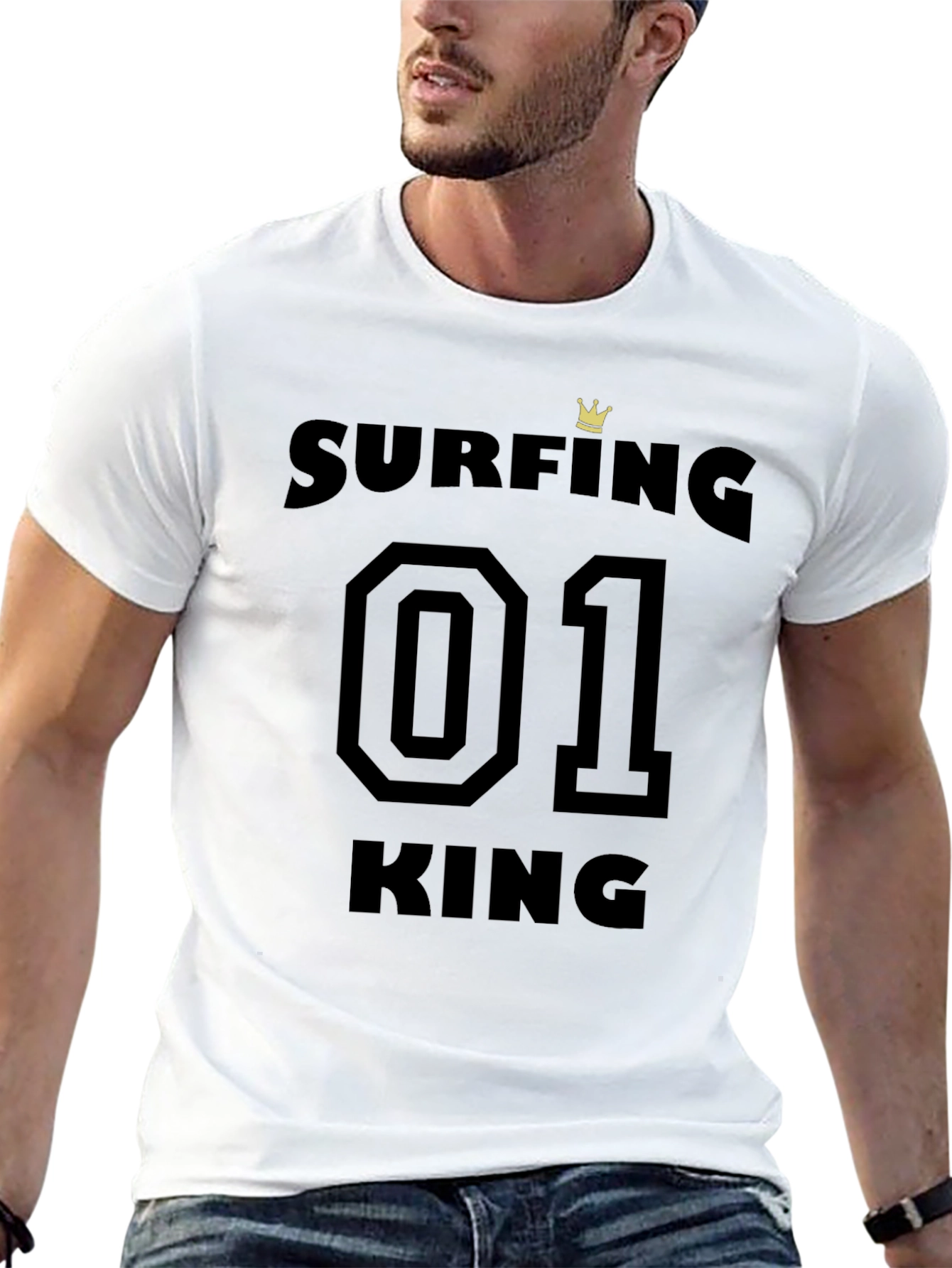 Surfing King Graphic Tee