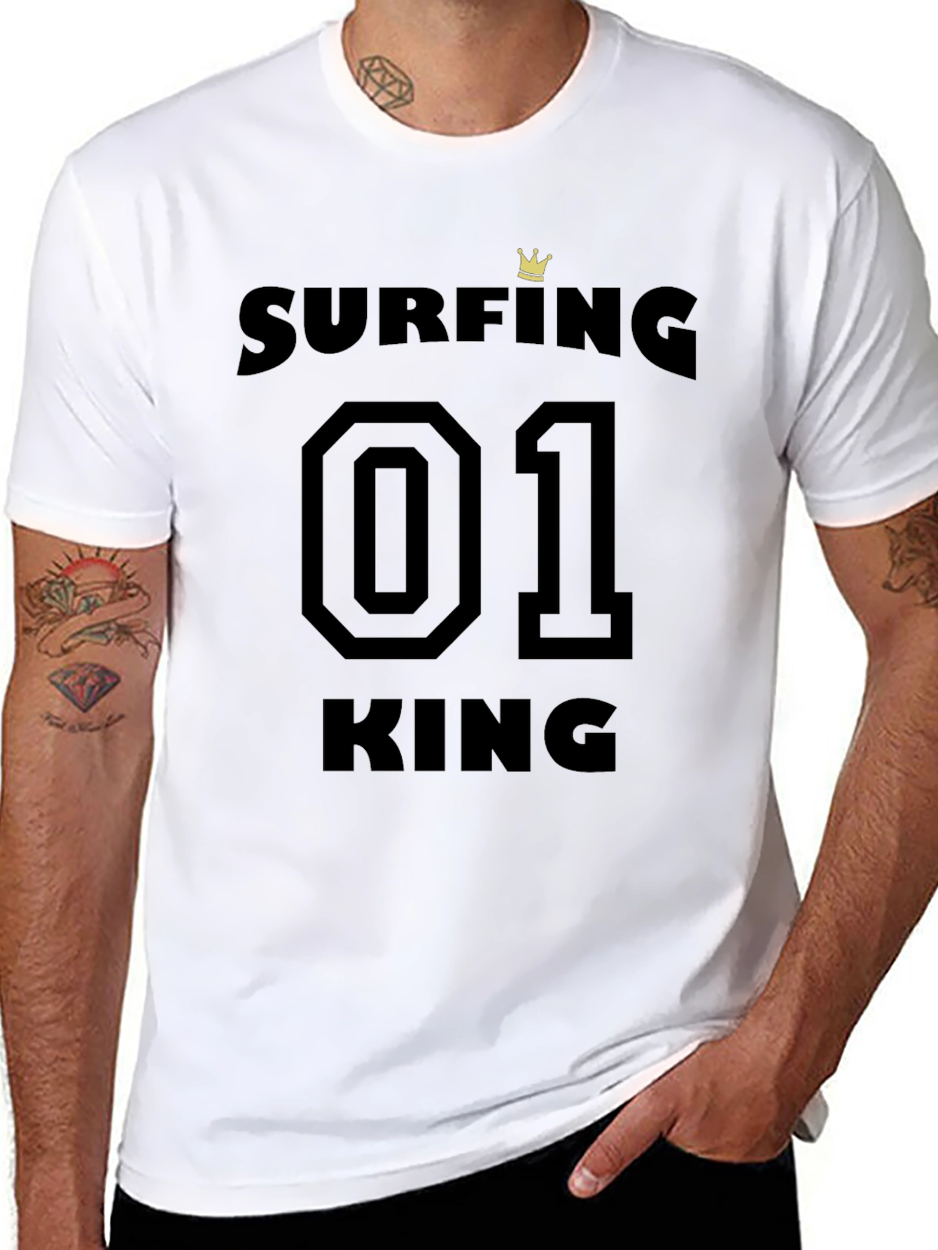 Surfing King Graphic Tee