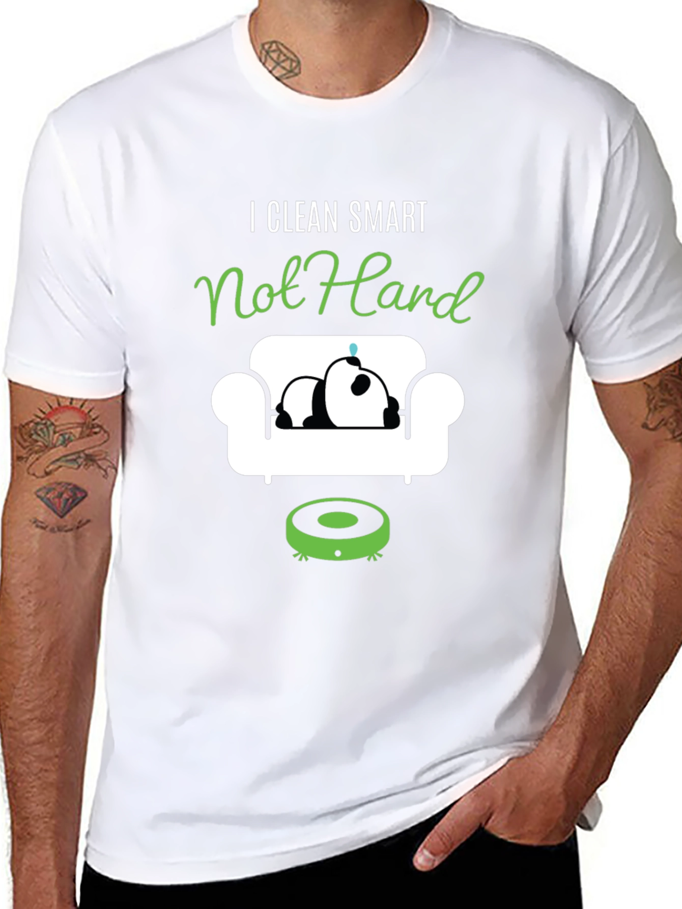 I Clean Smart Not Hard T-Shirt