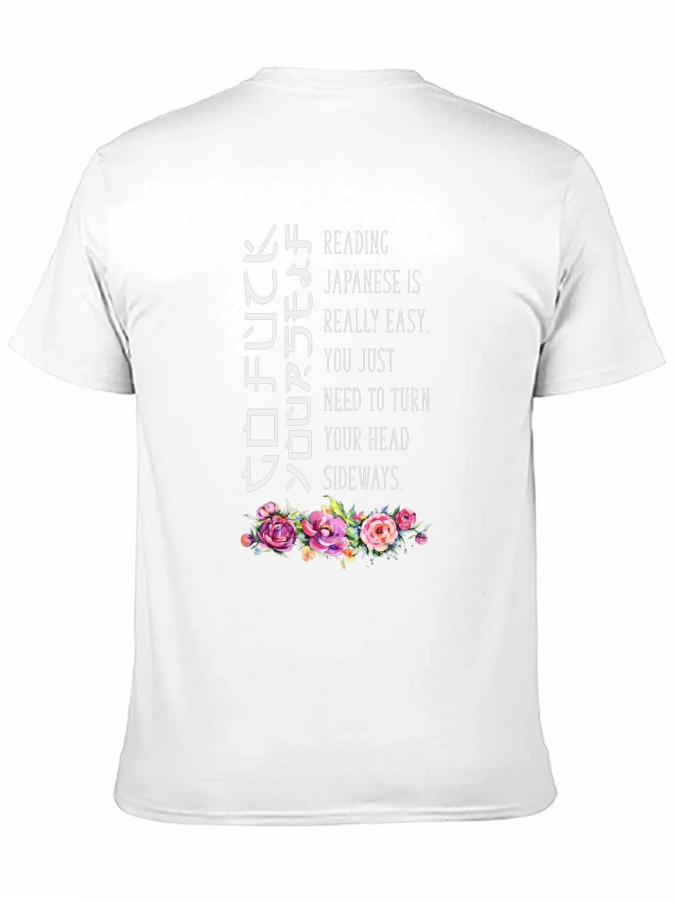 Funny Reading Japanese T-Shirt