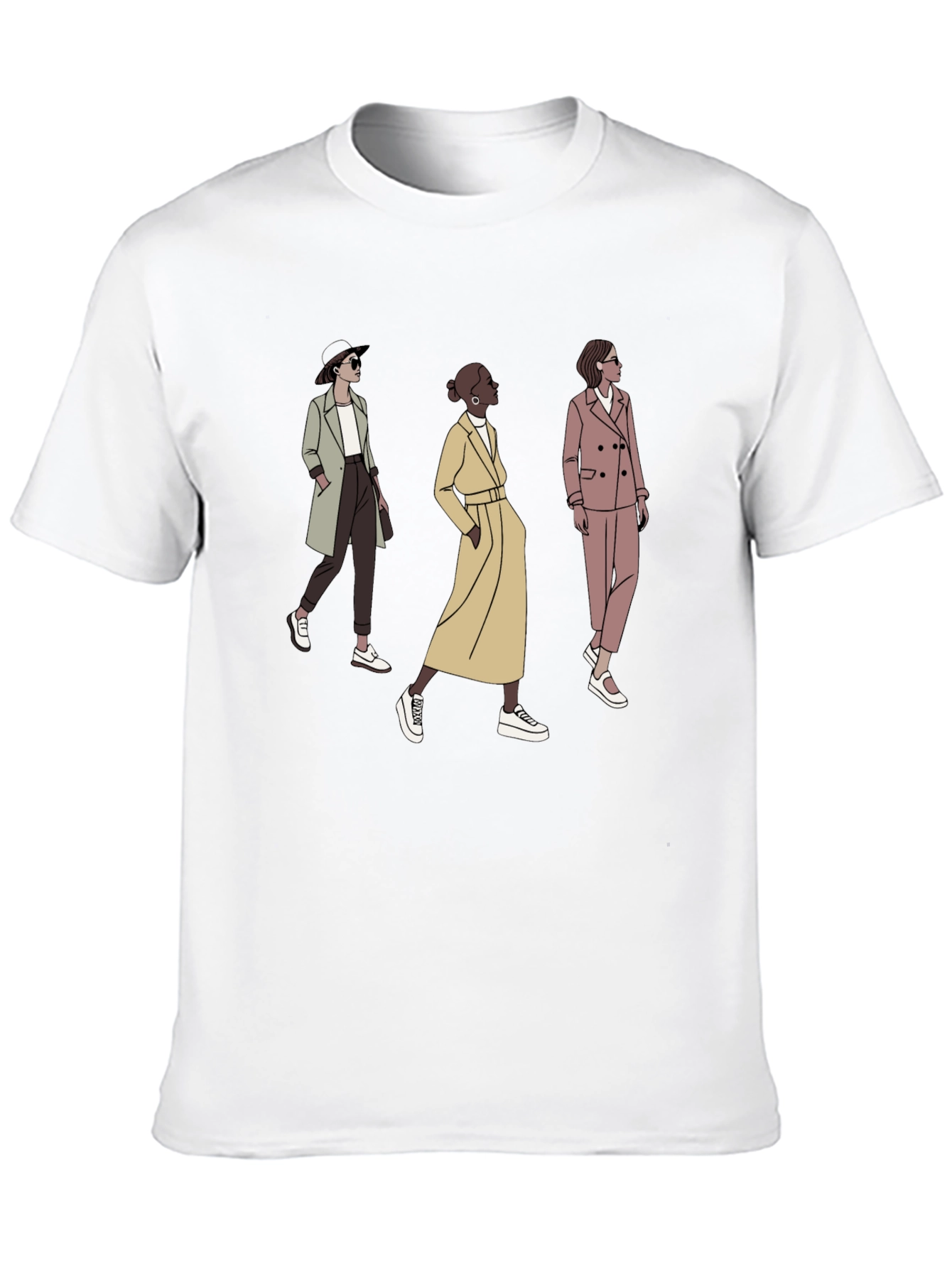 Stylish Women Graphic Tee - Trendy Fashion