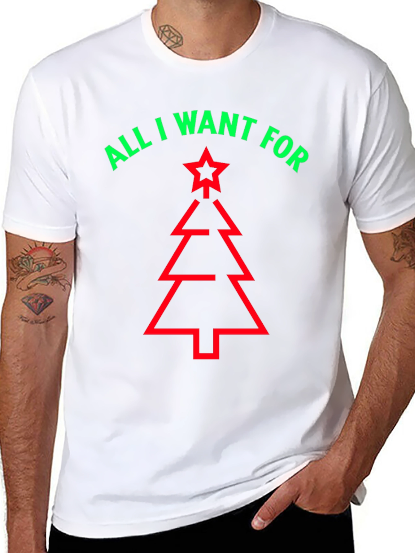 Christmas Tree Graphic Tee
