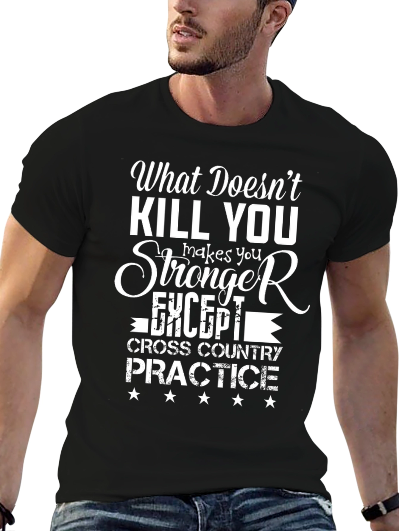 Cross Country Practice Graphic T-Shirt