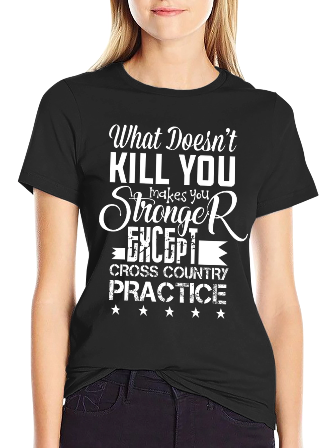 Cross Country Practice Graphic T-Shirt