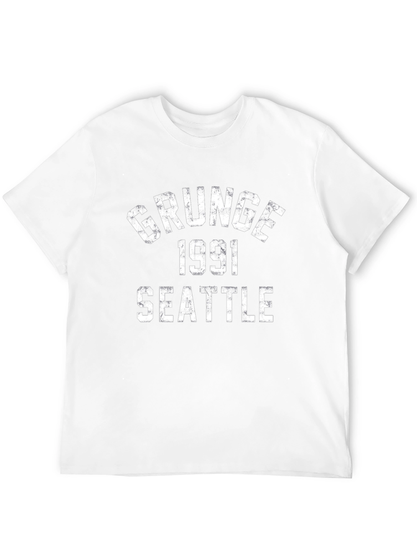 Grunge 1991 Seattle Black T-Shirt