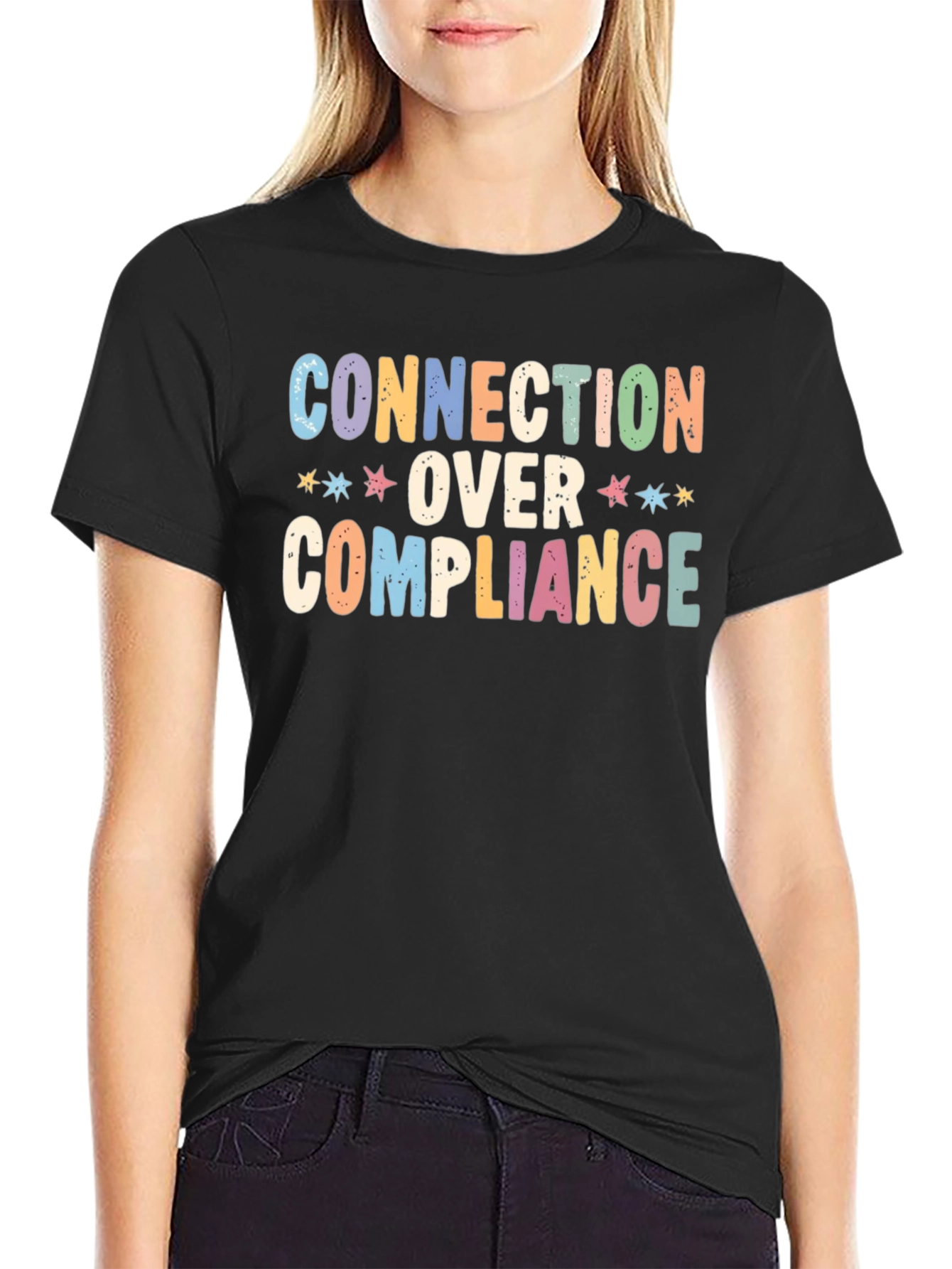 Connection Over Compliance Graphic Tee
