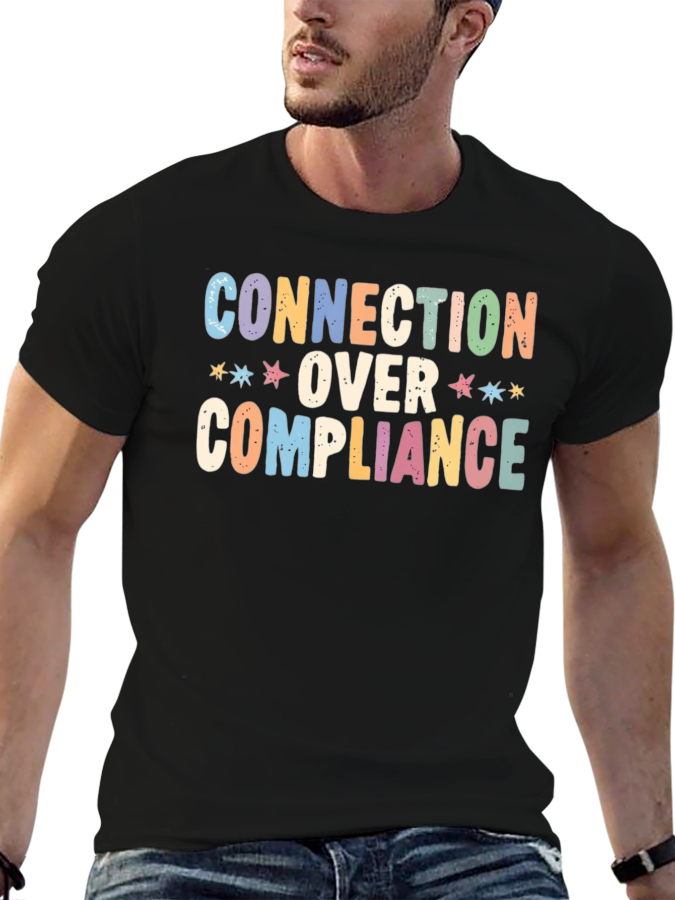 Connection Over Compliance Graphic Tee
