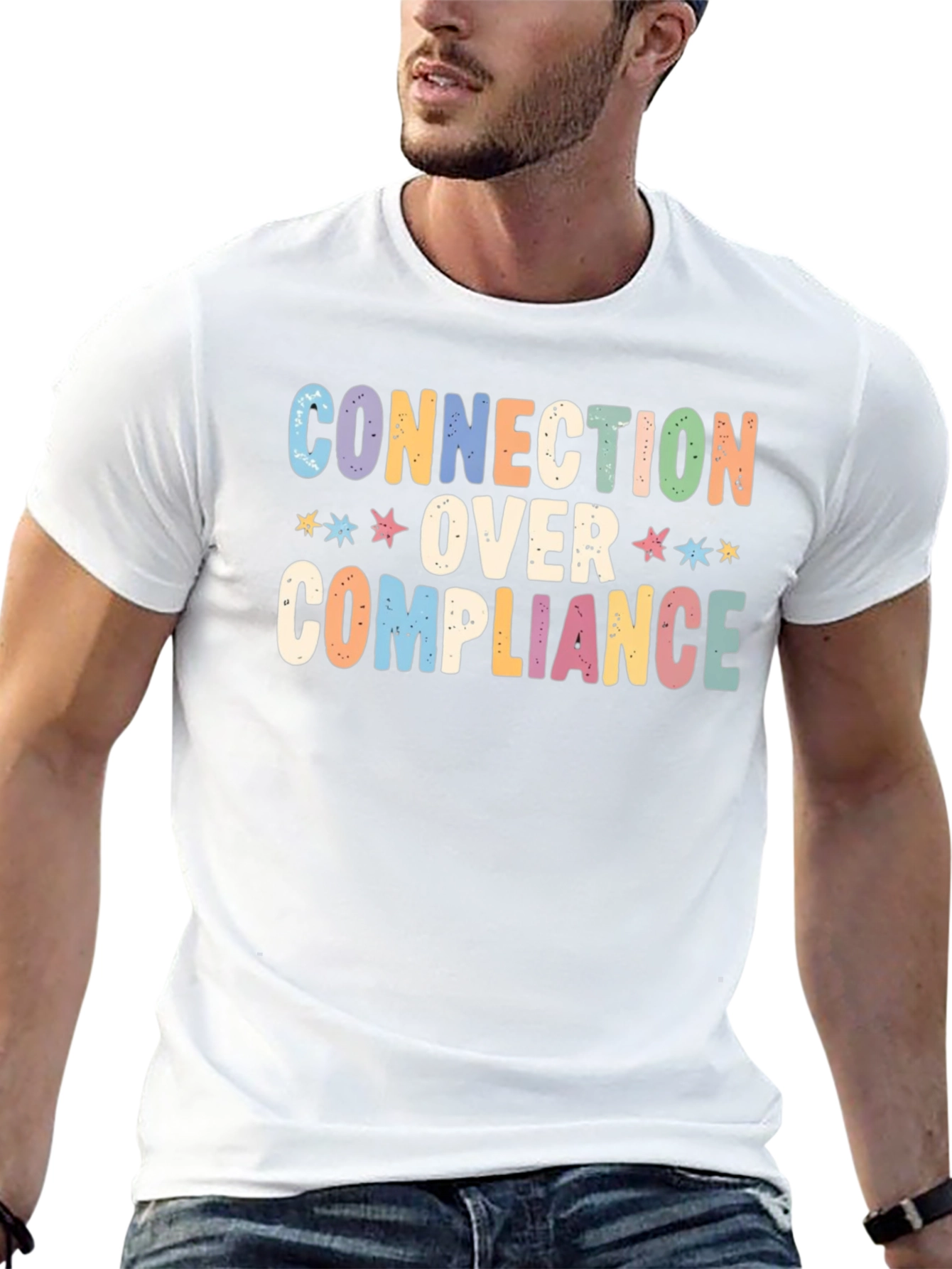 Connection Over Compliance Graphic Tee