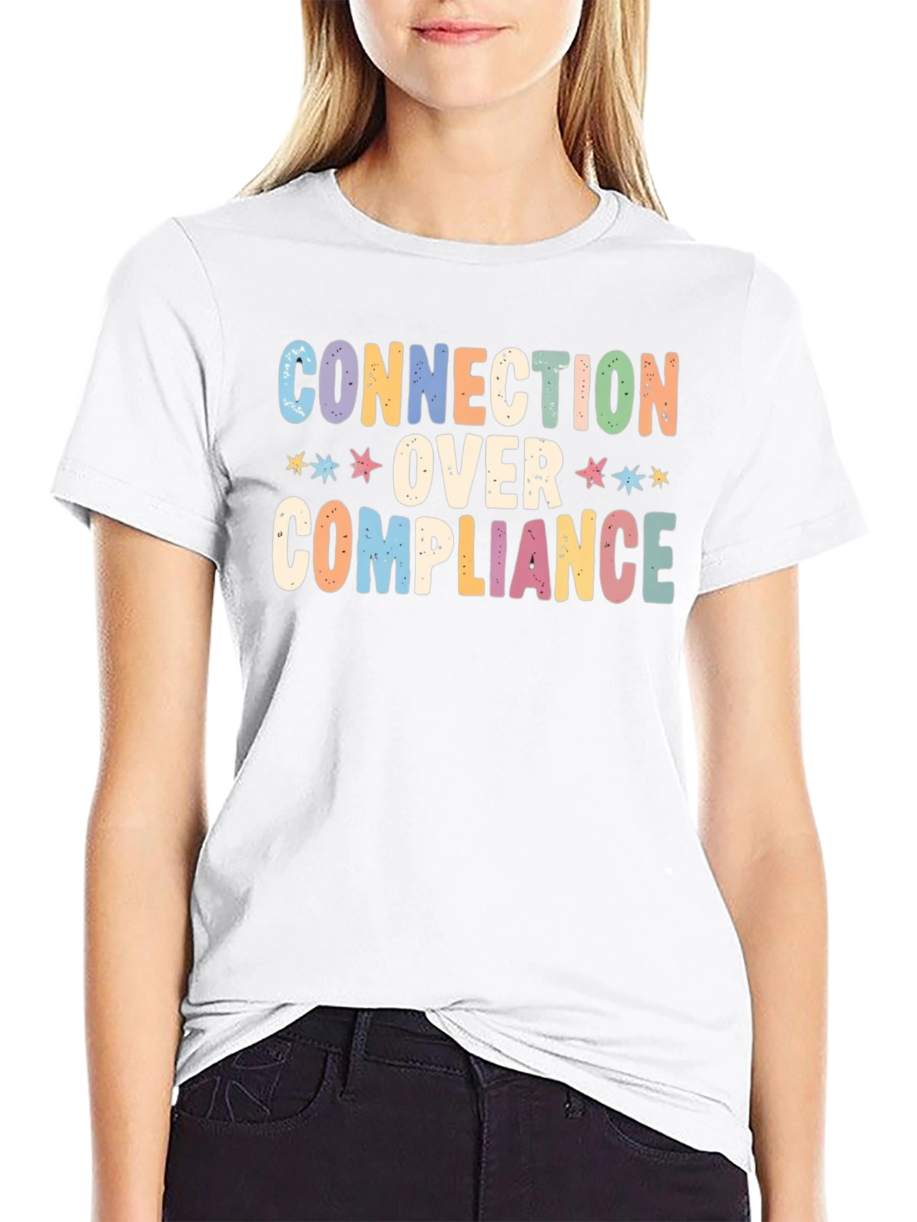 Connection Over Compliance Graphic Tee