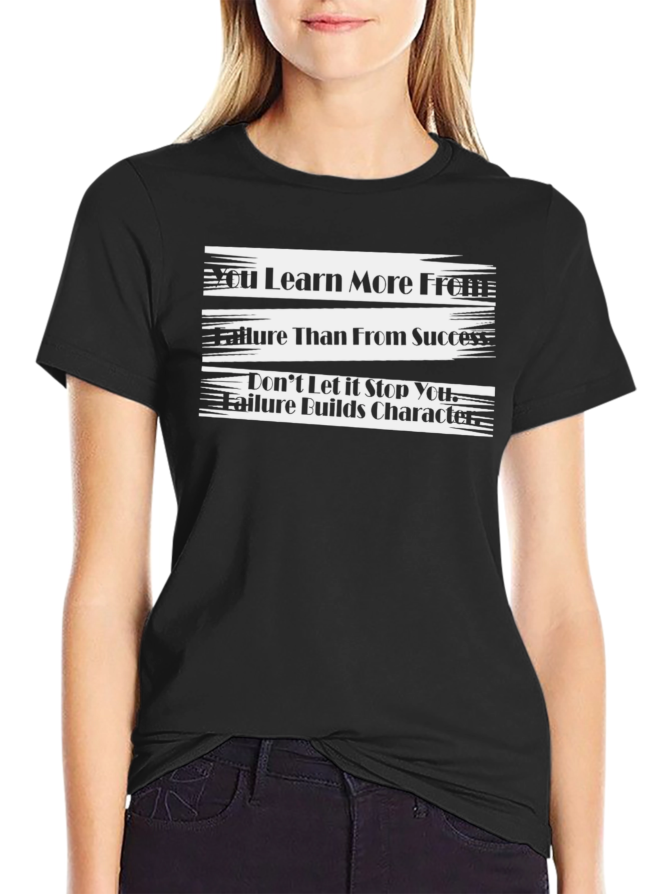 Motivational T-Shirt - Learn More From Failure