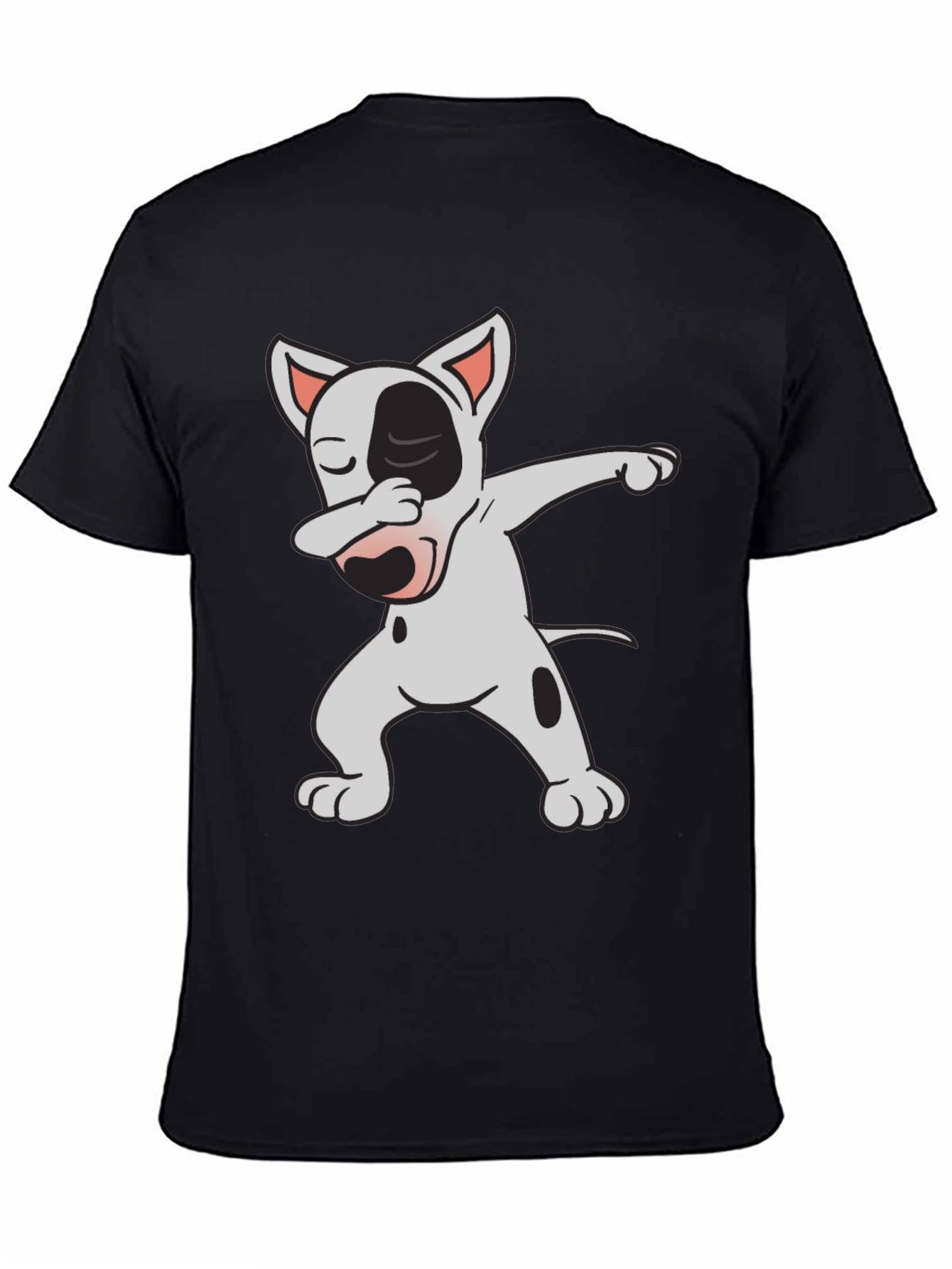 Dabbing Bull Terrier Graphic Tee