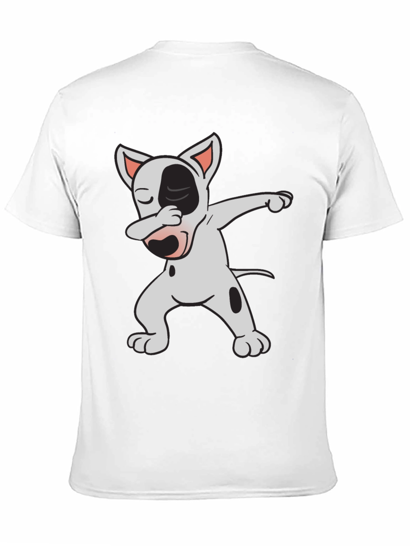 Dabbing Bull Terrier Graphic Tee